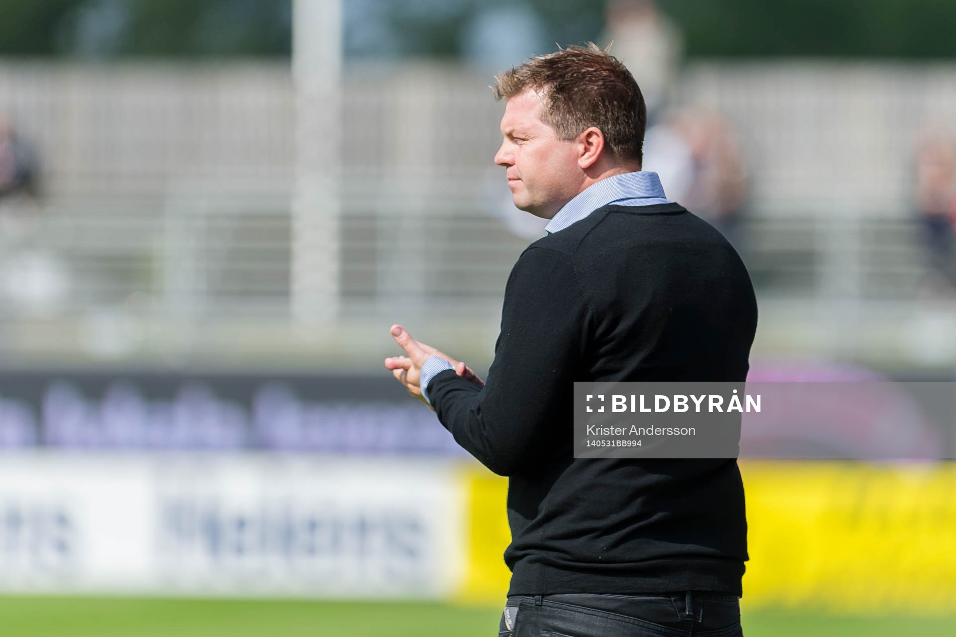 Halmstads tränare Jens Gustafsson