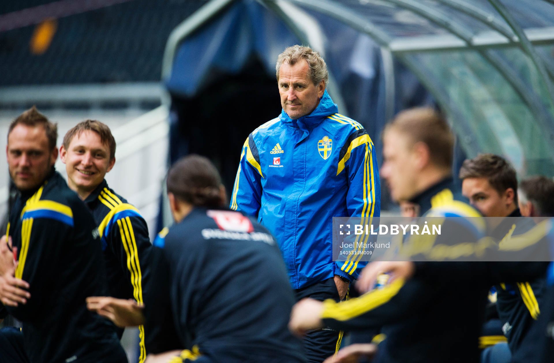 Förbundskapten Erik Hamrén