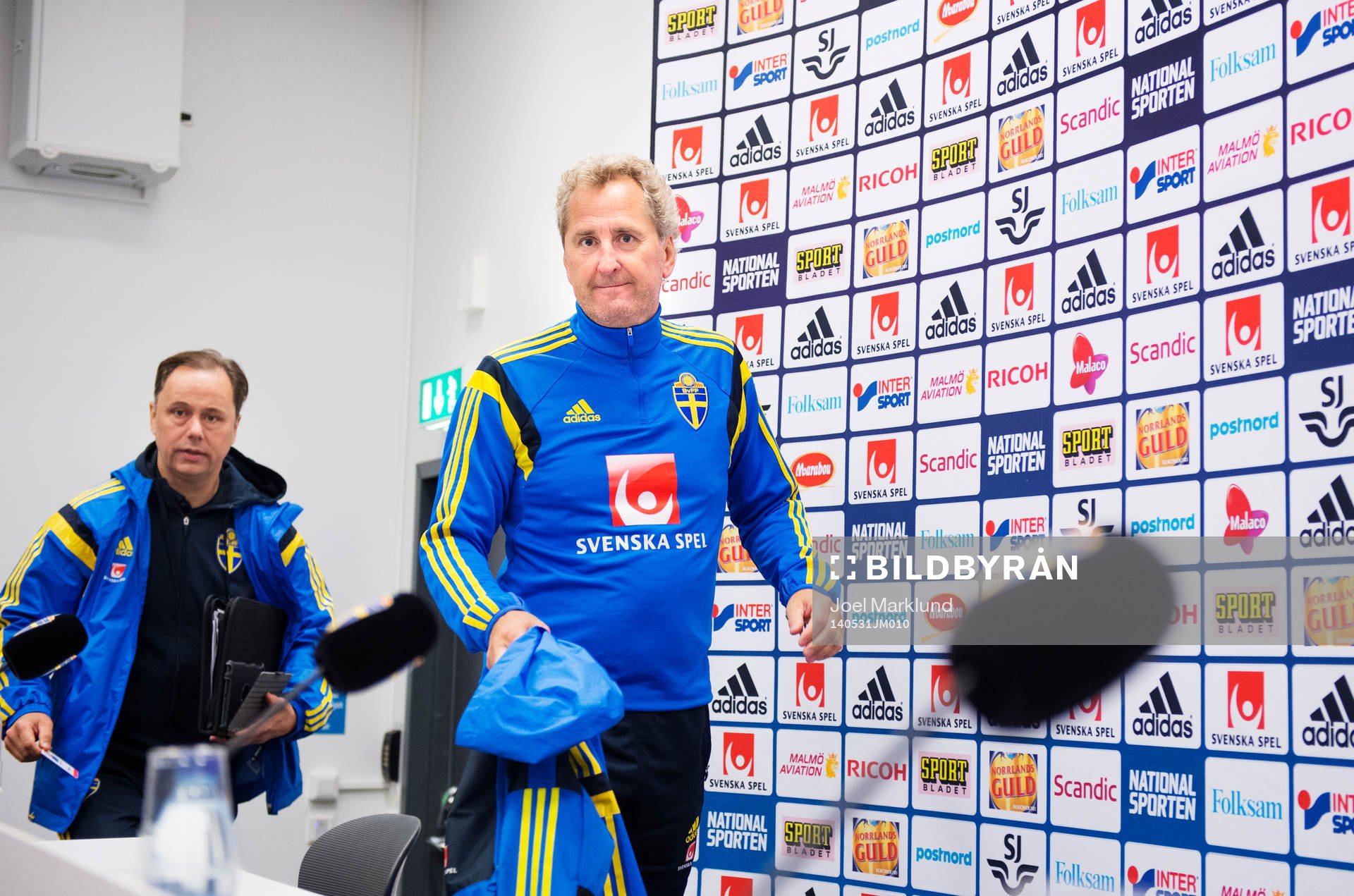 Förbundskapten Erik Hamrén