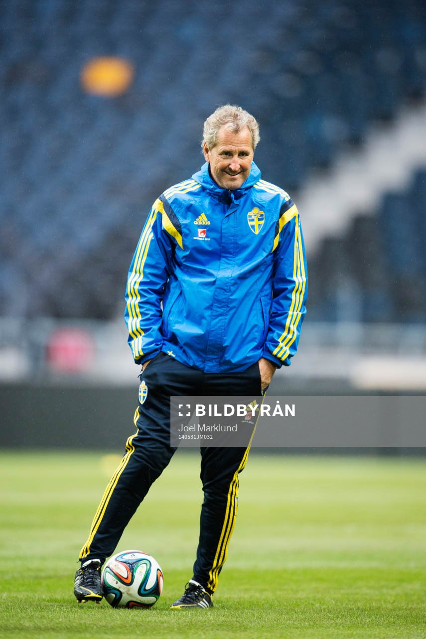 Förbundskapten Erik Hamrén