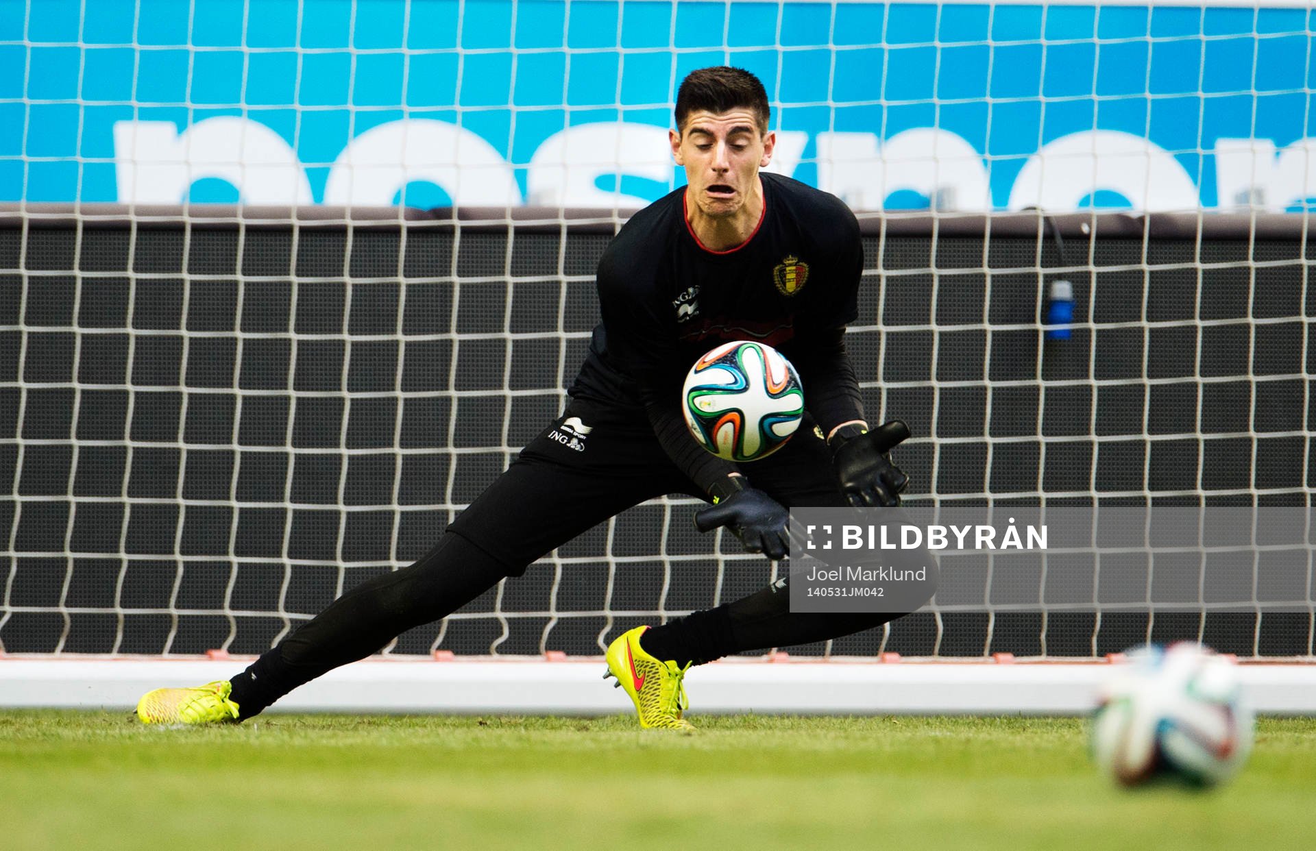 Målvakten Thibaut Courtois