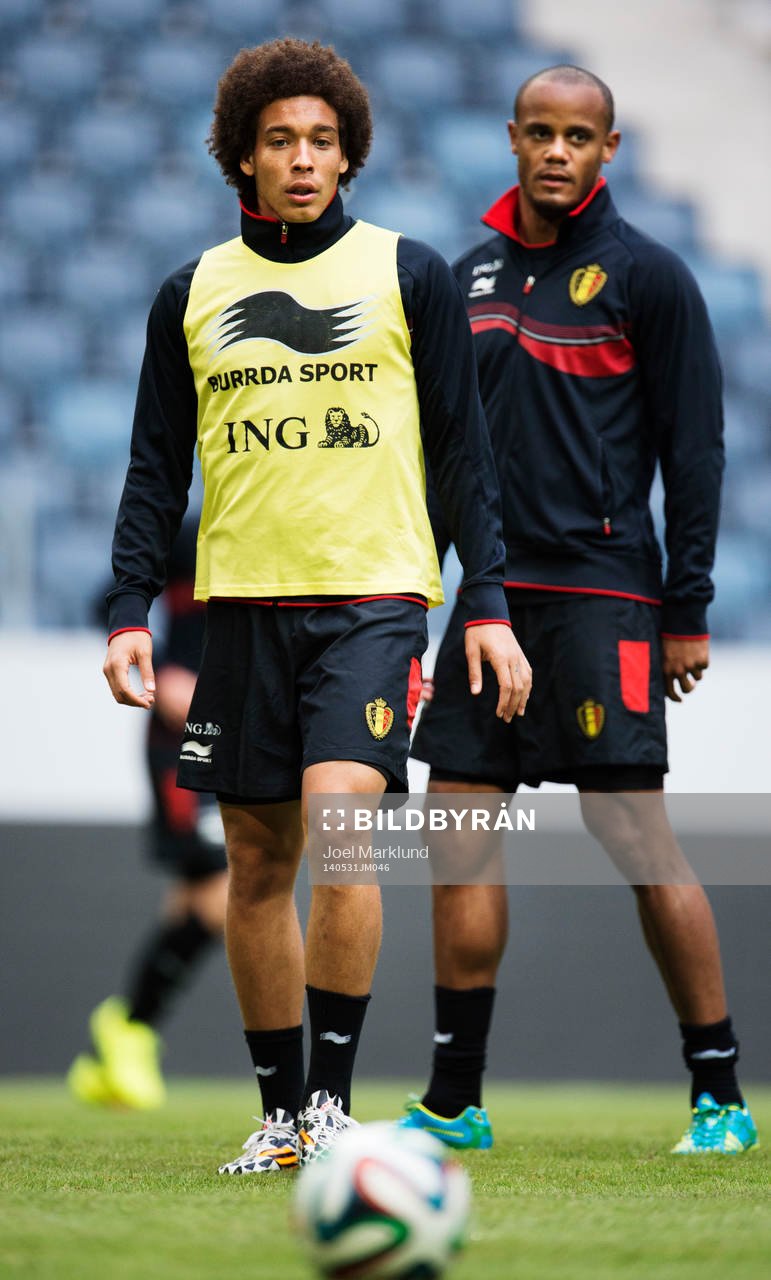 Axel Witsel och Vincent Kompany