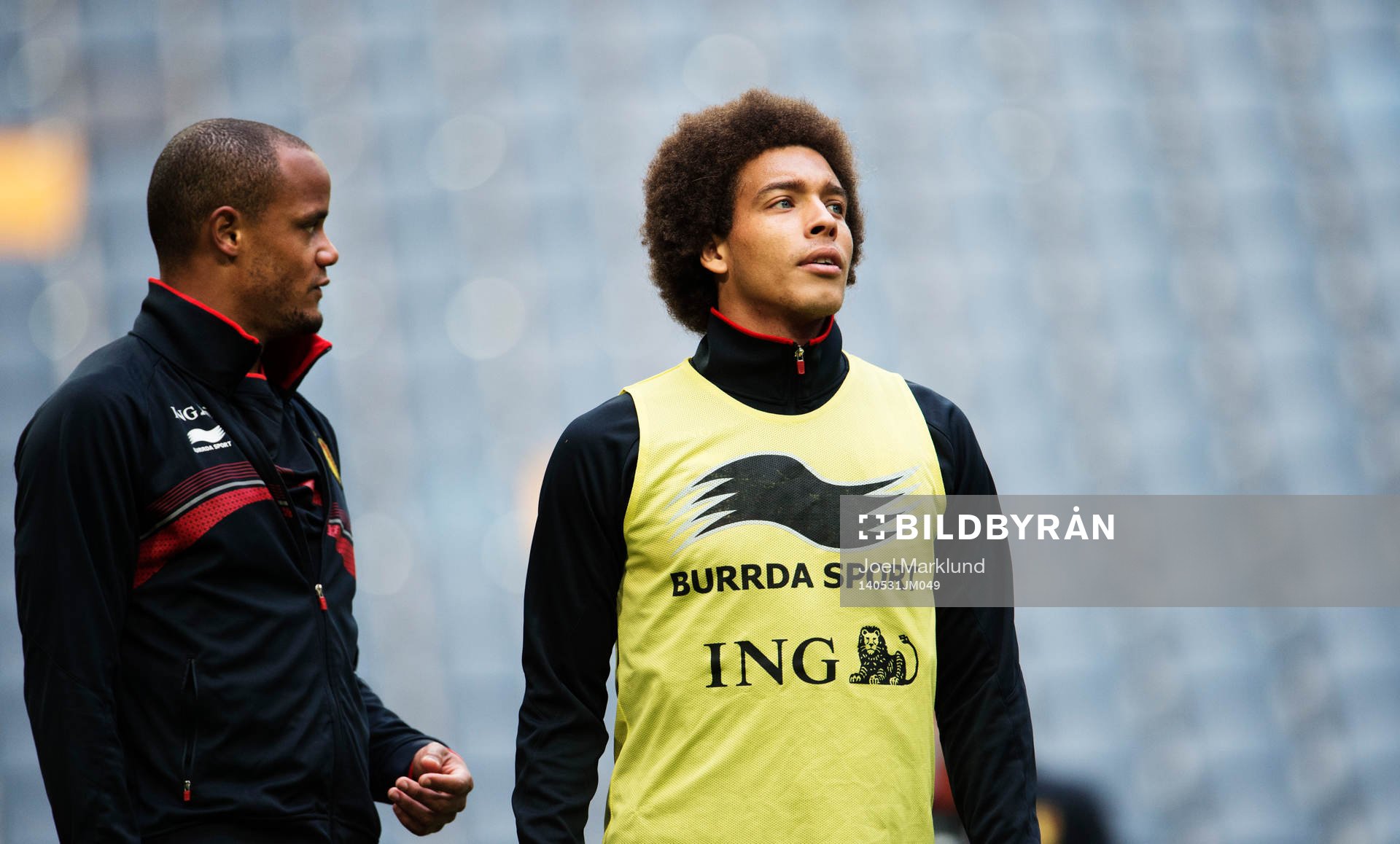Vincent Kompany och Axel Witsel