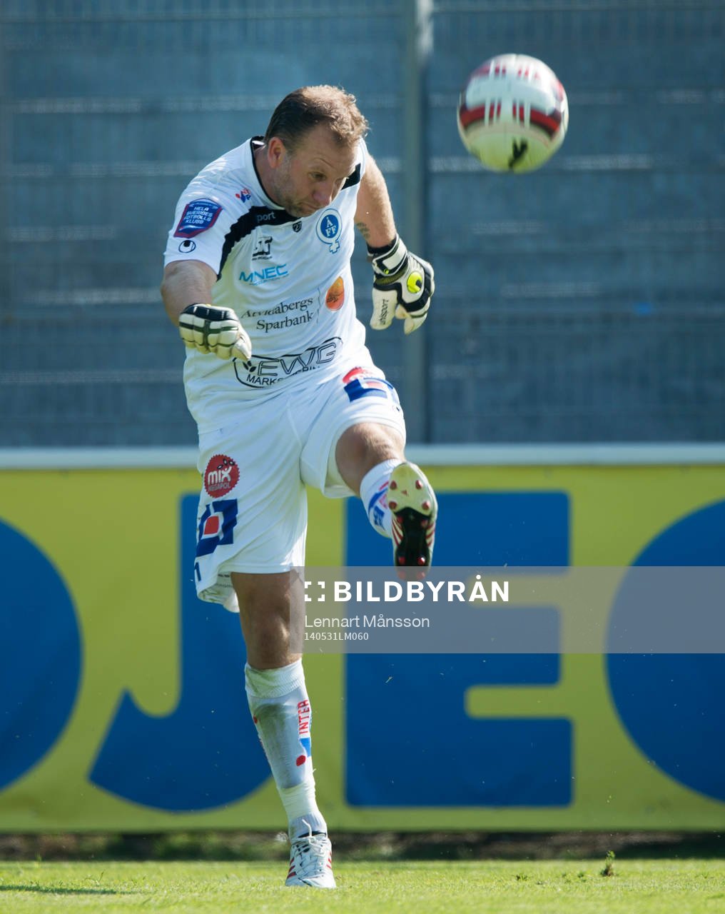 Åtvidabergs målvakt Henrik Gustavsson i matchen i