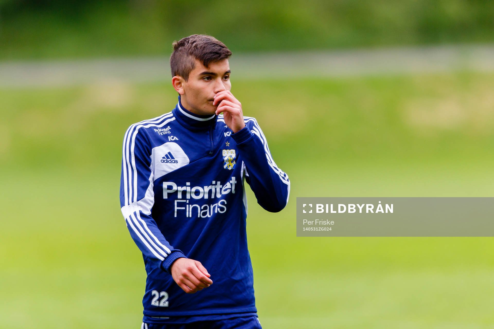 IFK Göteborgs Martin Zanjanchi Johansson