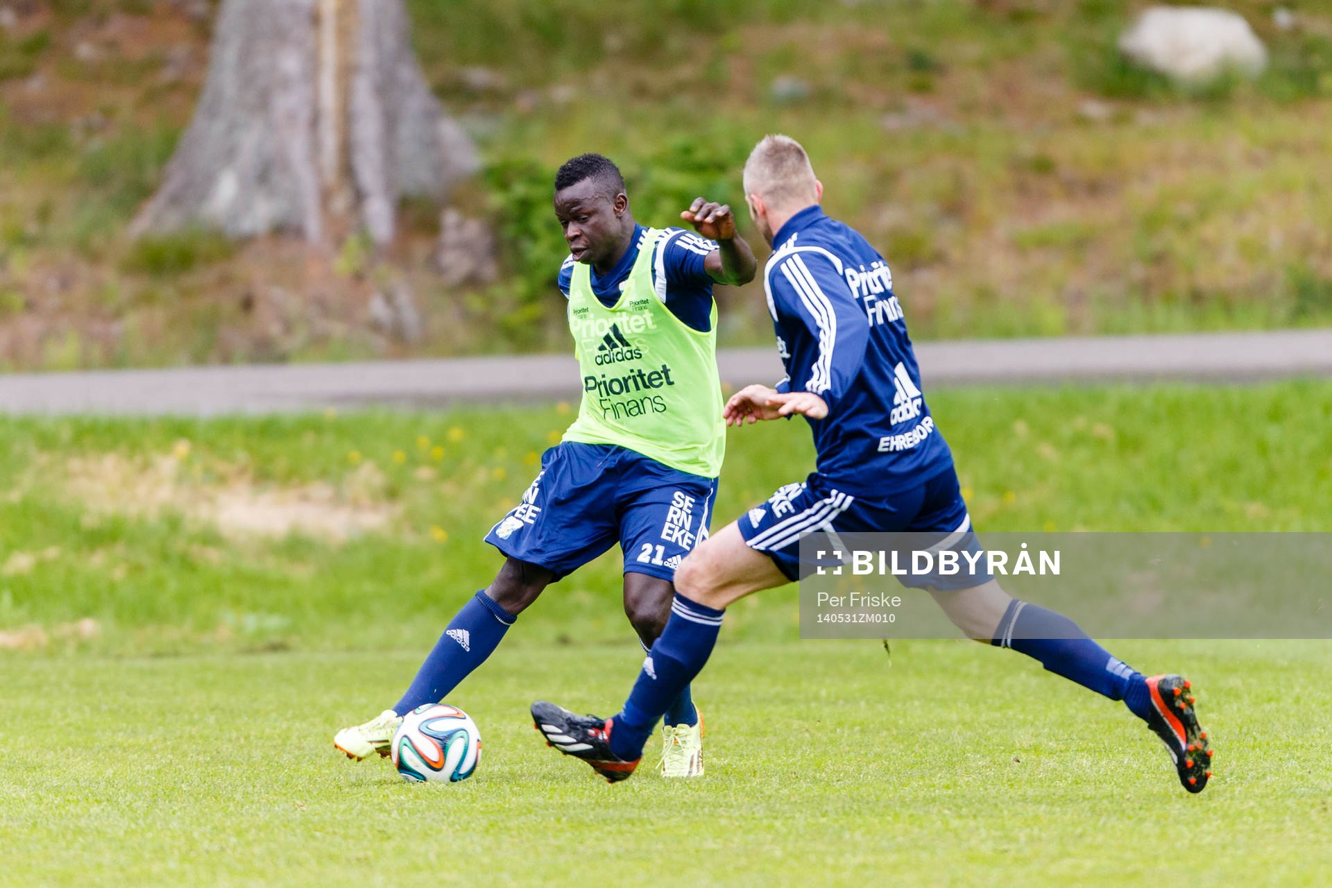 IFK Göteborgs Malick Mane och Kjetil Waehler