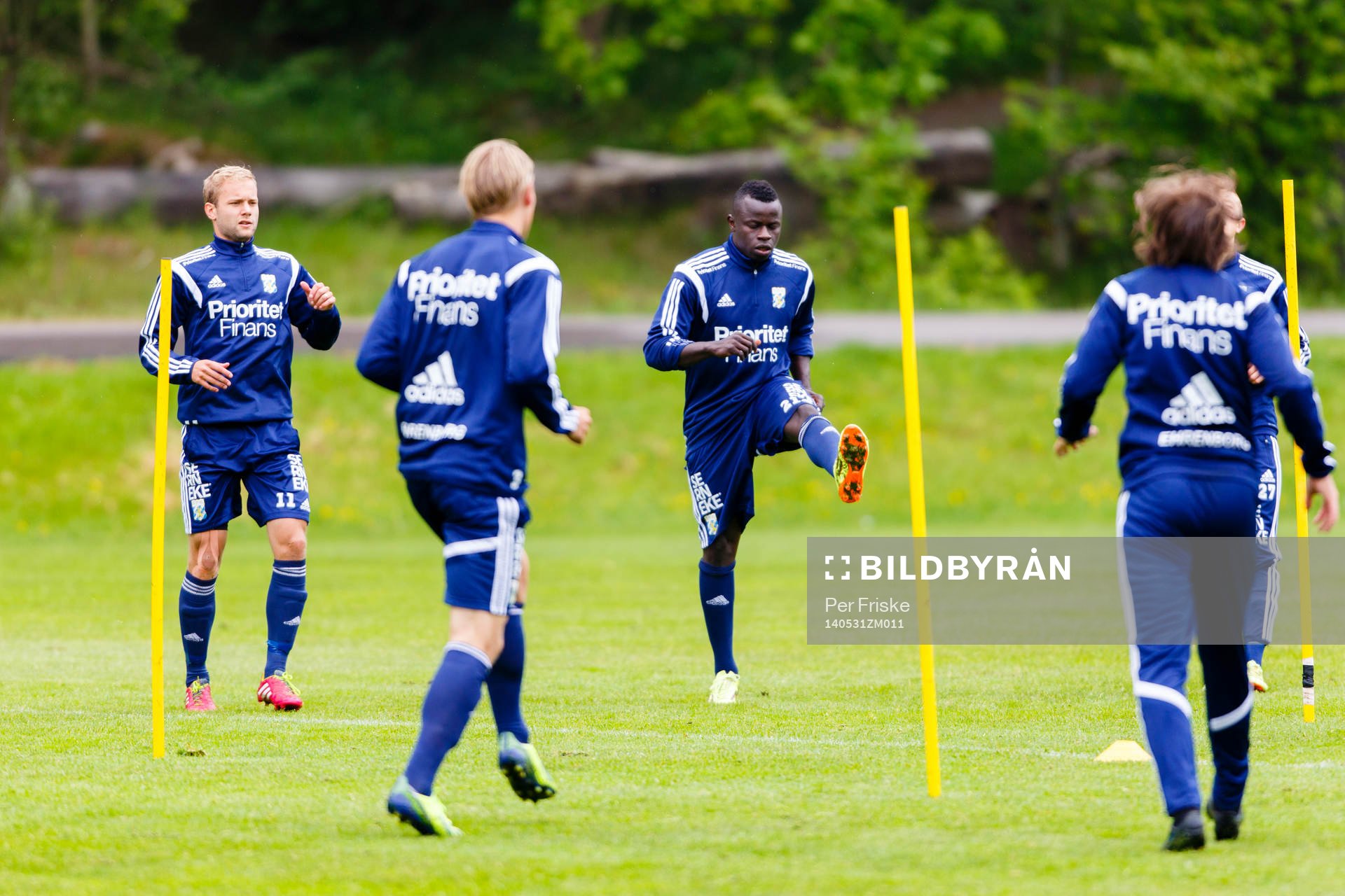 IFK Göteborgs Robin Söder och Malick Mane