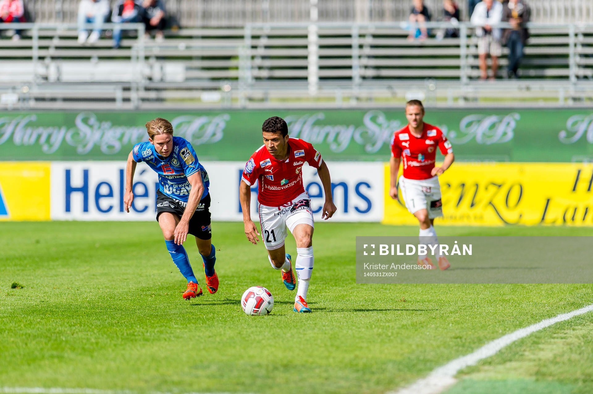 Halmstads Johan Blomberg och Kalmars Marcus Nilsson