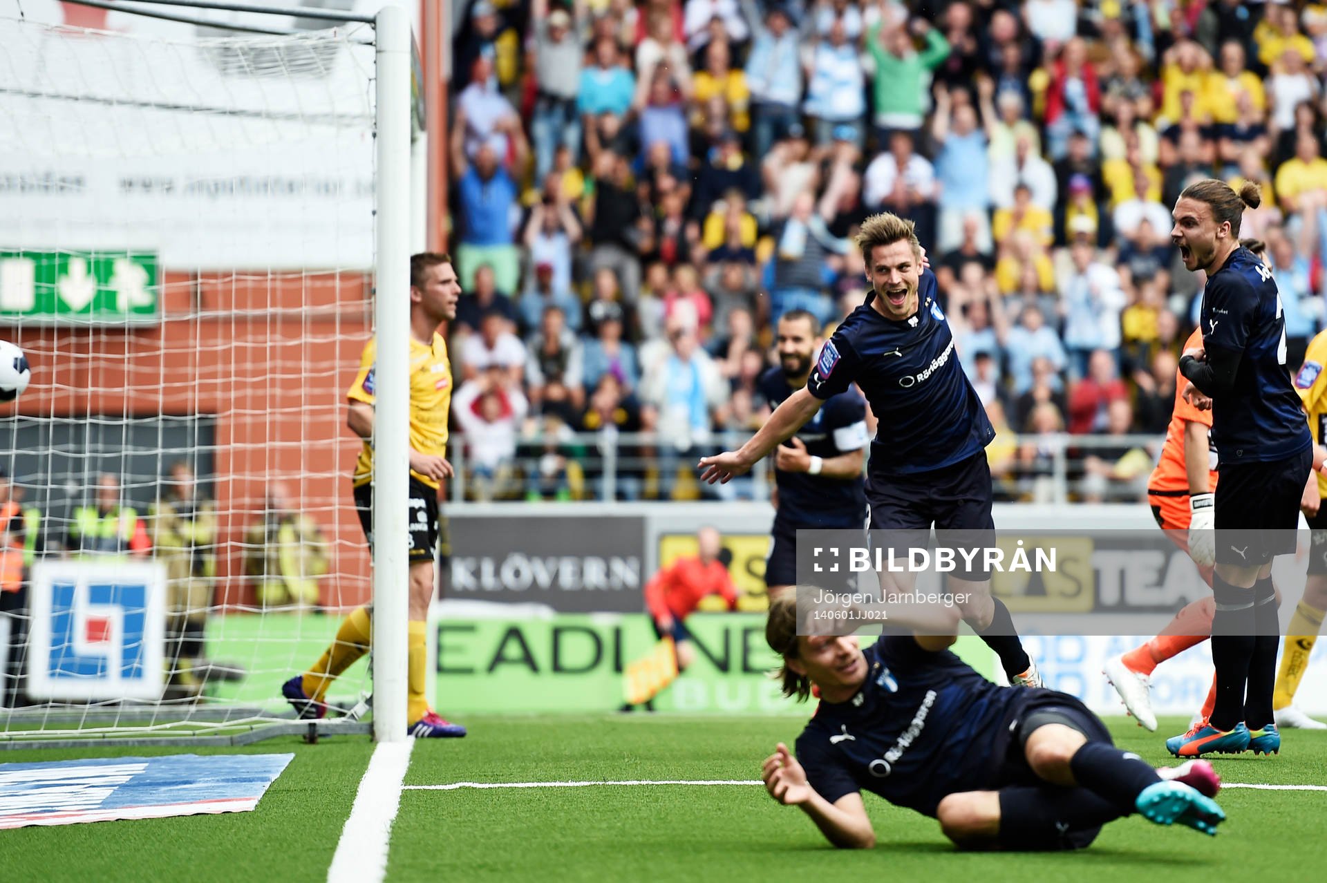 Malmö FFs Markus Rosenberg jublar