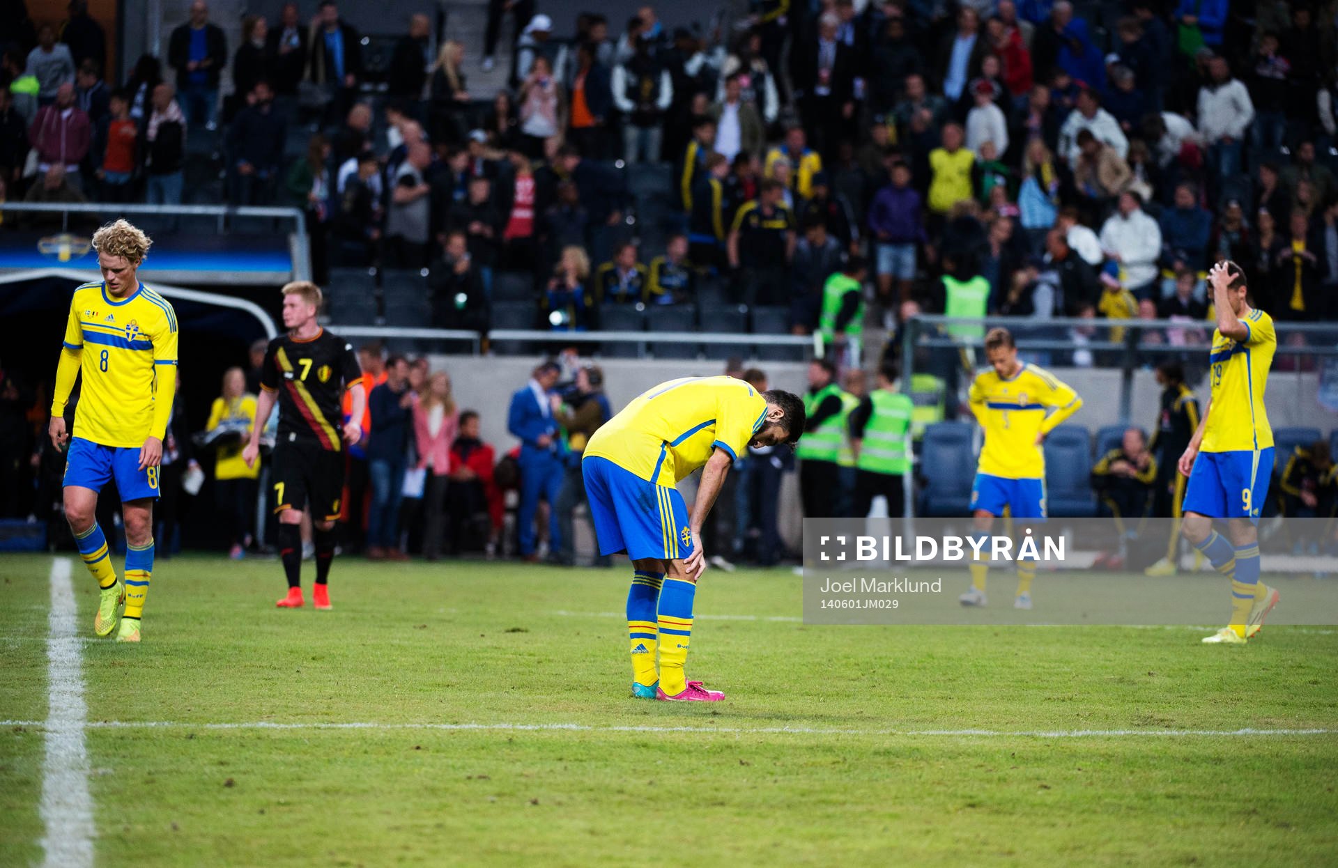 Sveriges Oscar Hiljemark, Jimmy Durmaz, Pierre Bengtsson