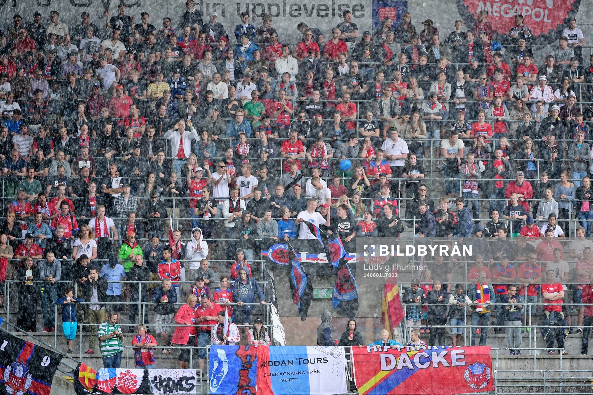Det ösregnade på Olympia