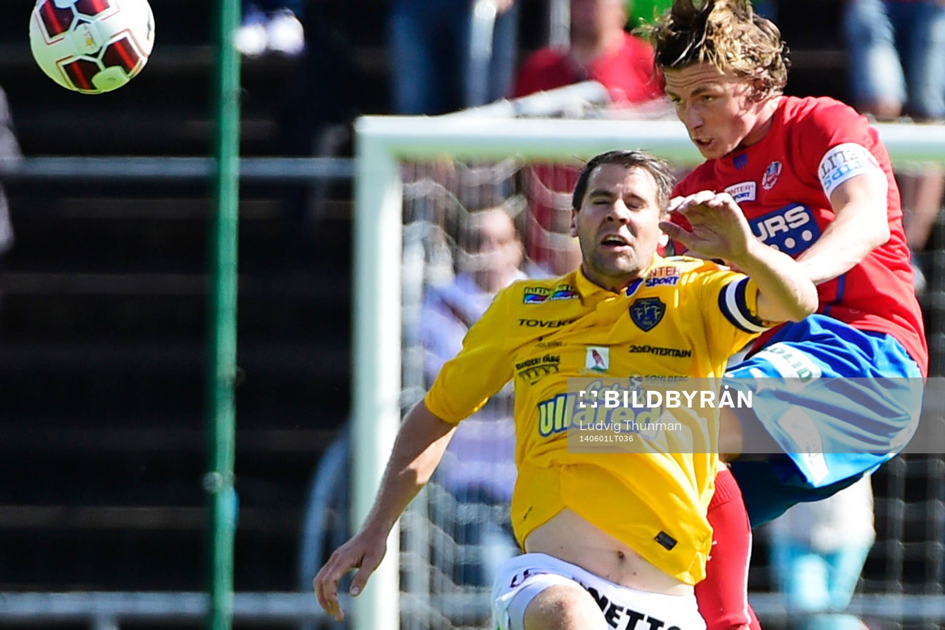 Falkenbergs Stefan Rodevåg och Helsingborgs Carl Johansson