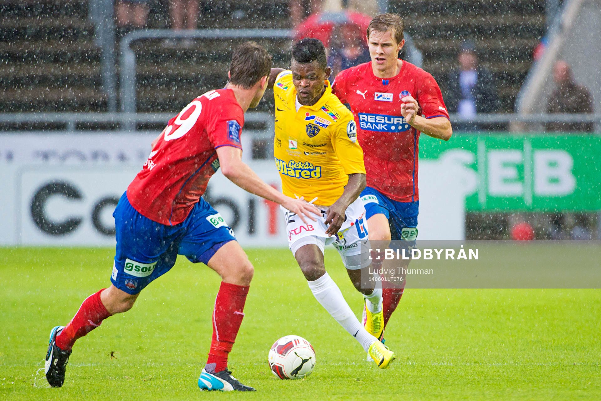 Falkenbergs Godsway Donyoh utmanar Helsingborgs Jesper