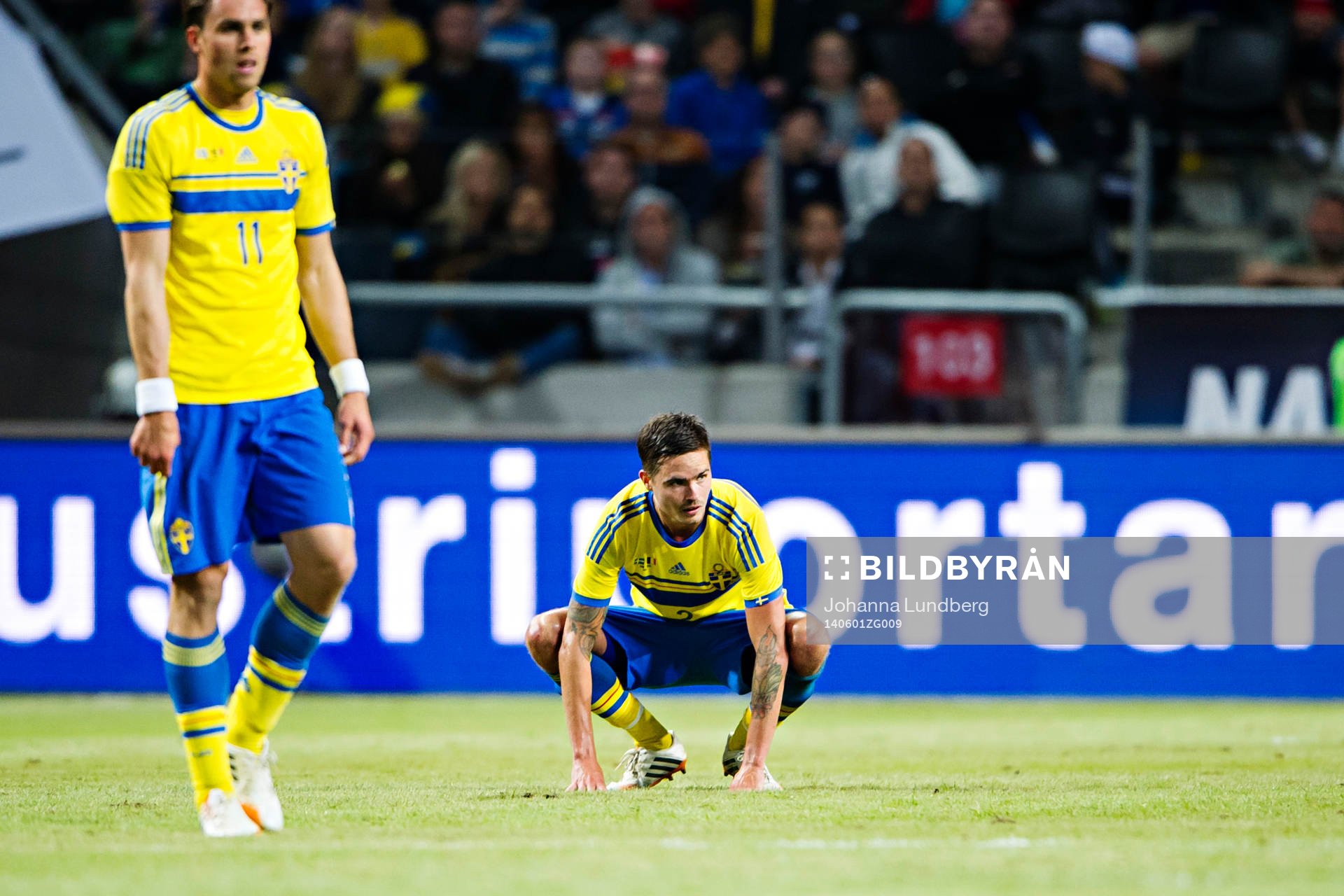 Sveriges Mikael Lustig  deppar