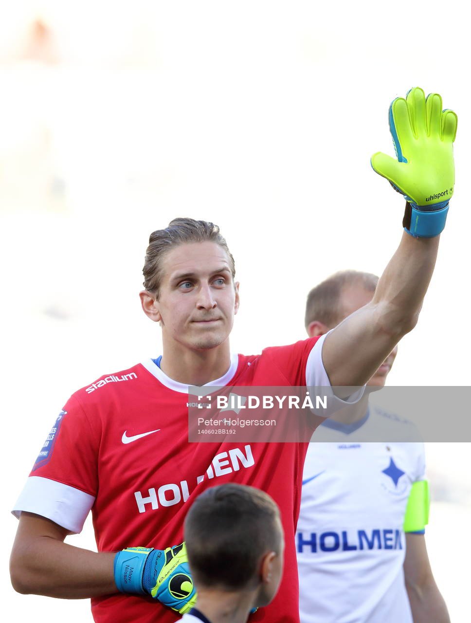Norrköpings målvakt David Mitov Nilsson