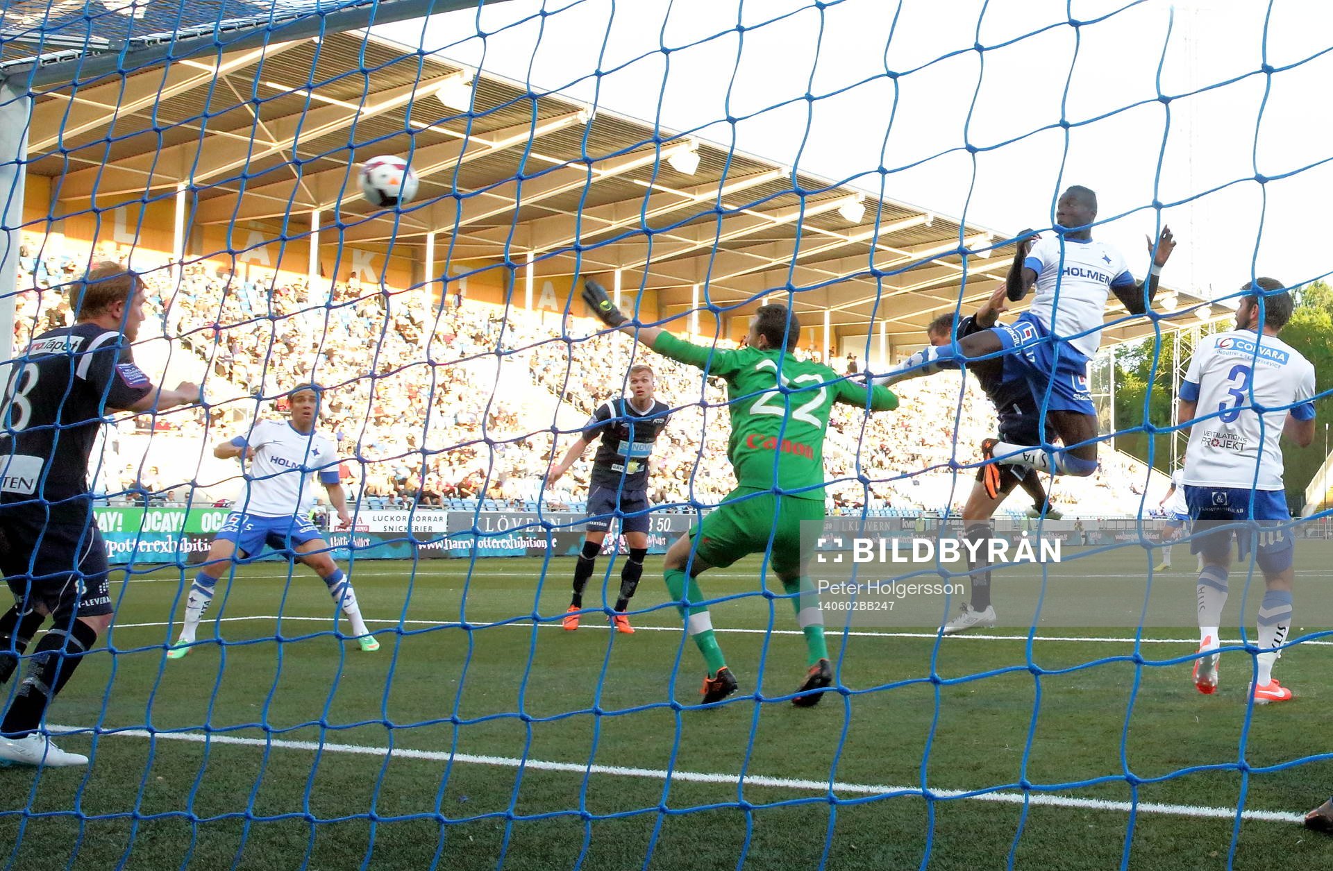 Mål 1-0 av Norrköpings Alhaji Kamara