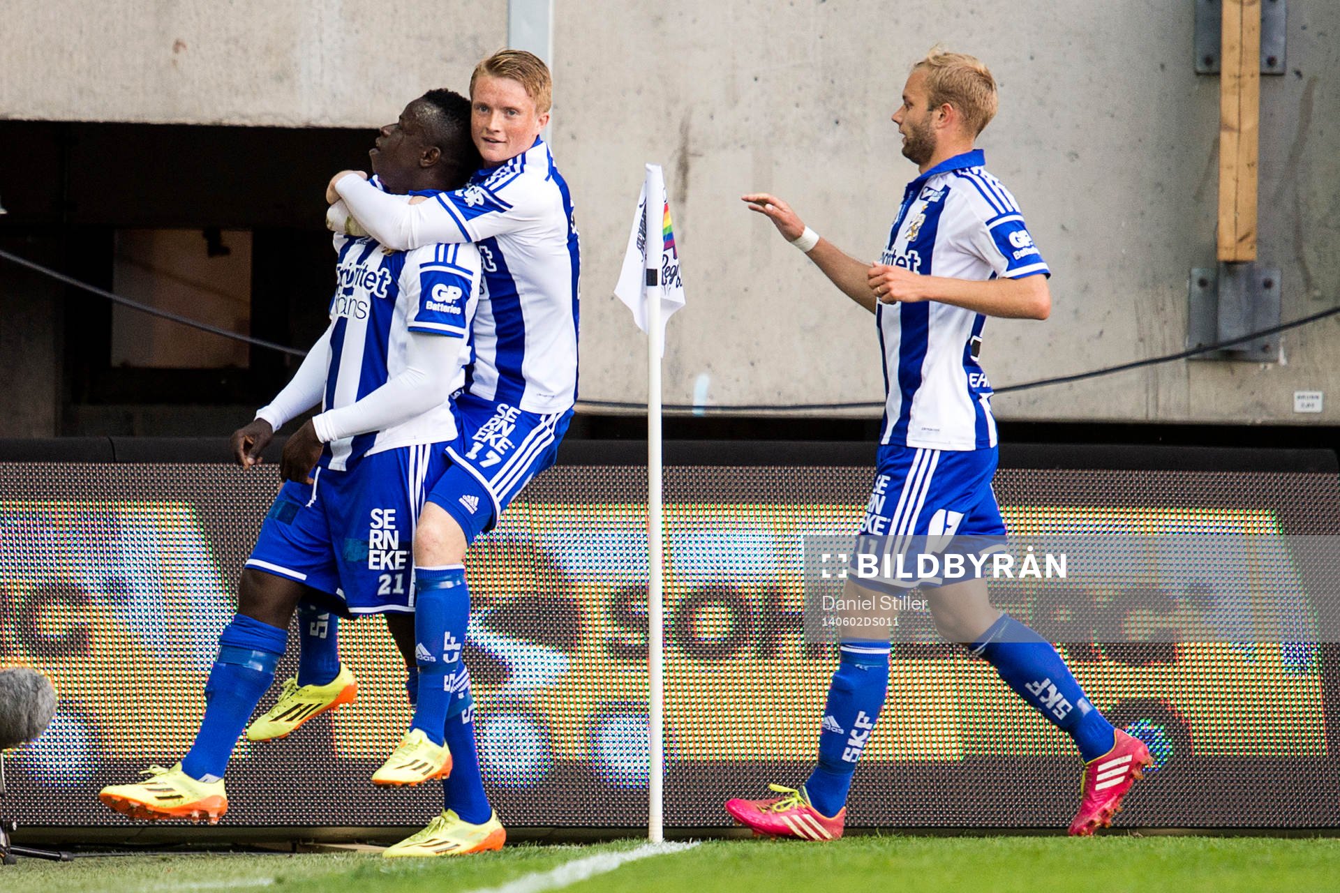 IFK Göteborgs Malick Mané jublar