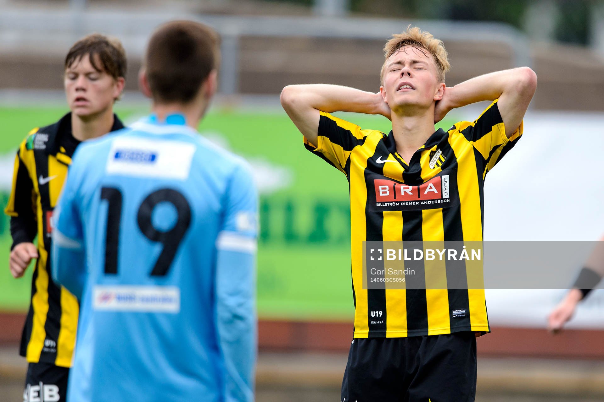 Häckens Adam Andersson deppar