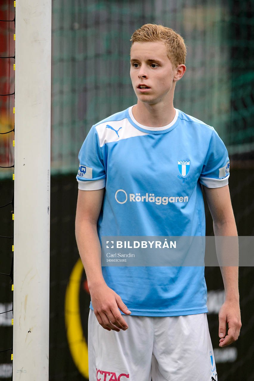 Malmös Victor Wernersson under finalen i Ligacupen mellan Häcken och Malmö FF den 3 maj 2014 i Göteborg.