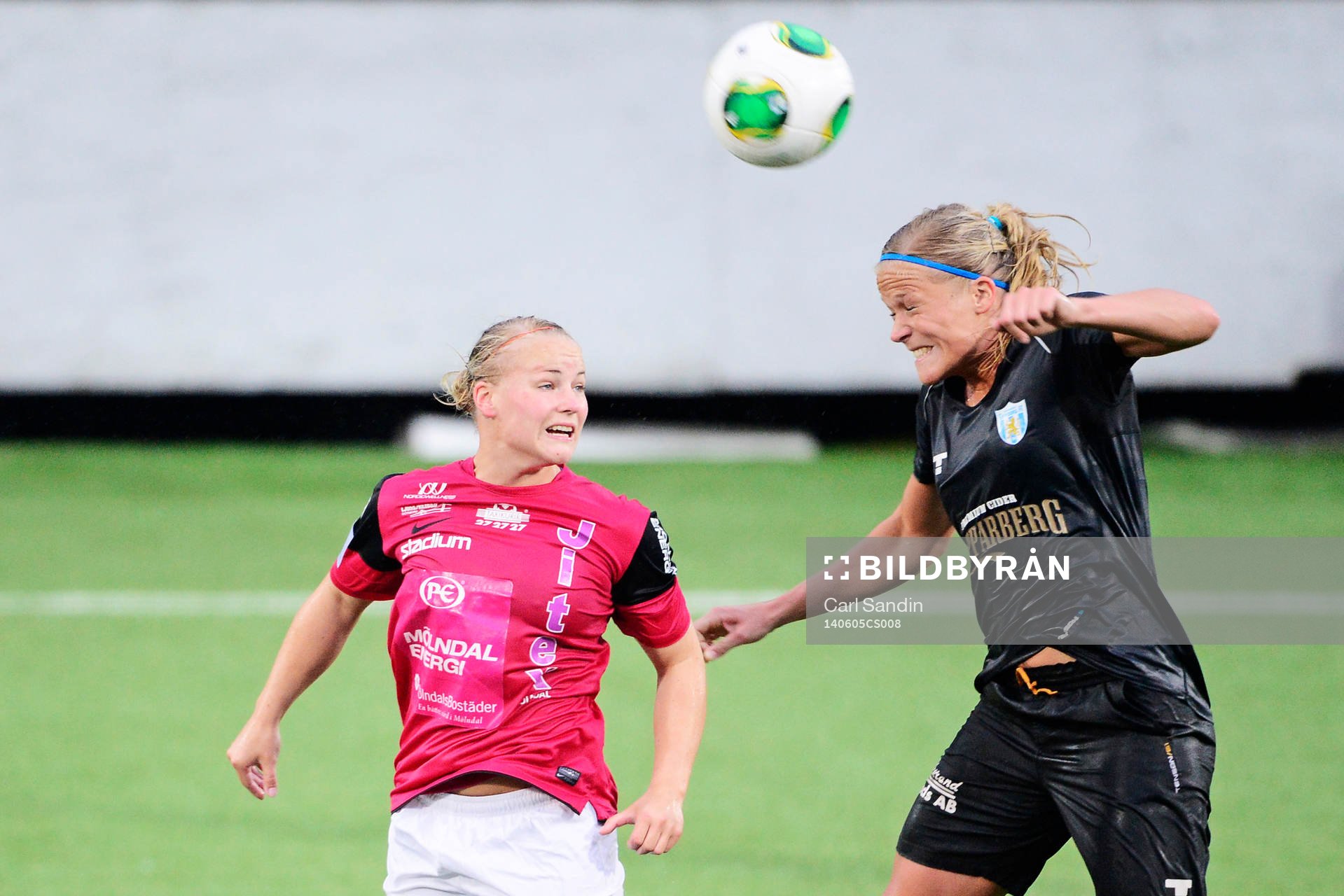 Jitex Sofie Erlandsson och Göteborgs Kathlene Fernström