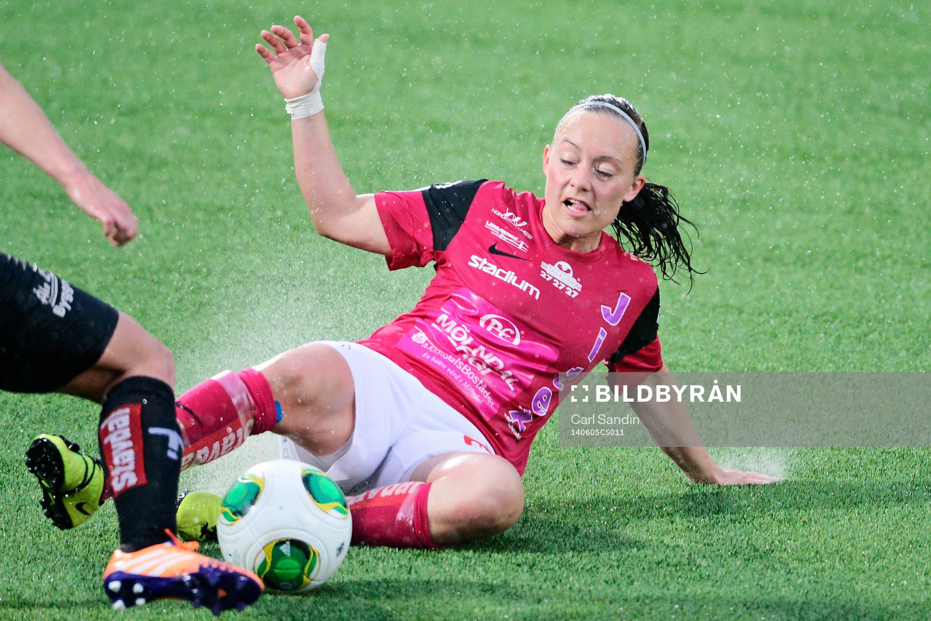 Jitex Linn Andersson och Göteborgs Sara Linden