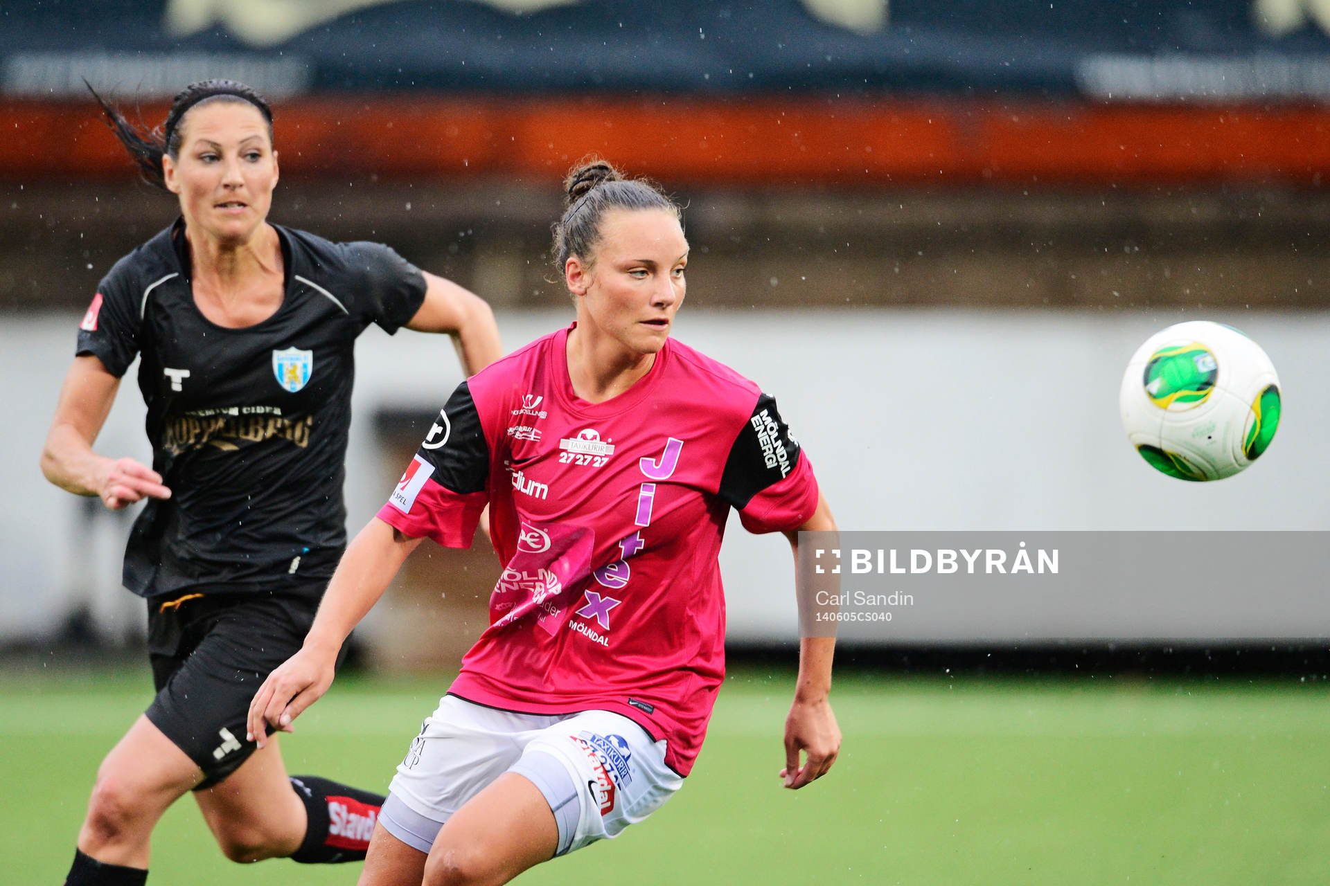 Göteborgs Anna Ahlstrand och Jitex Anna Hjälmkvist
