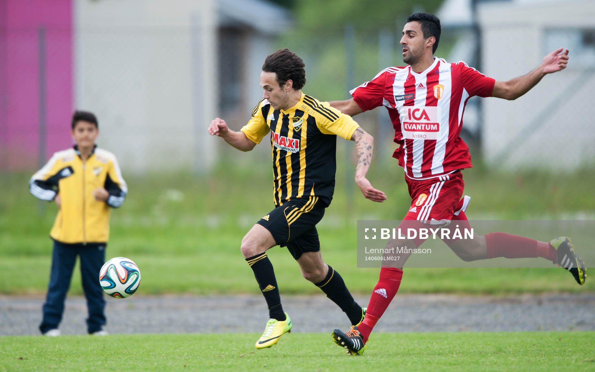 IFK Hässleholms Karim Al-Asi rycker loss och gör 2-0 i