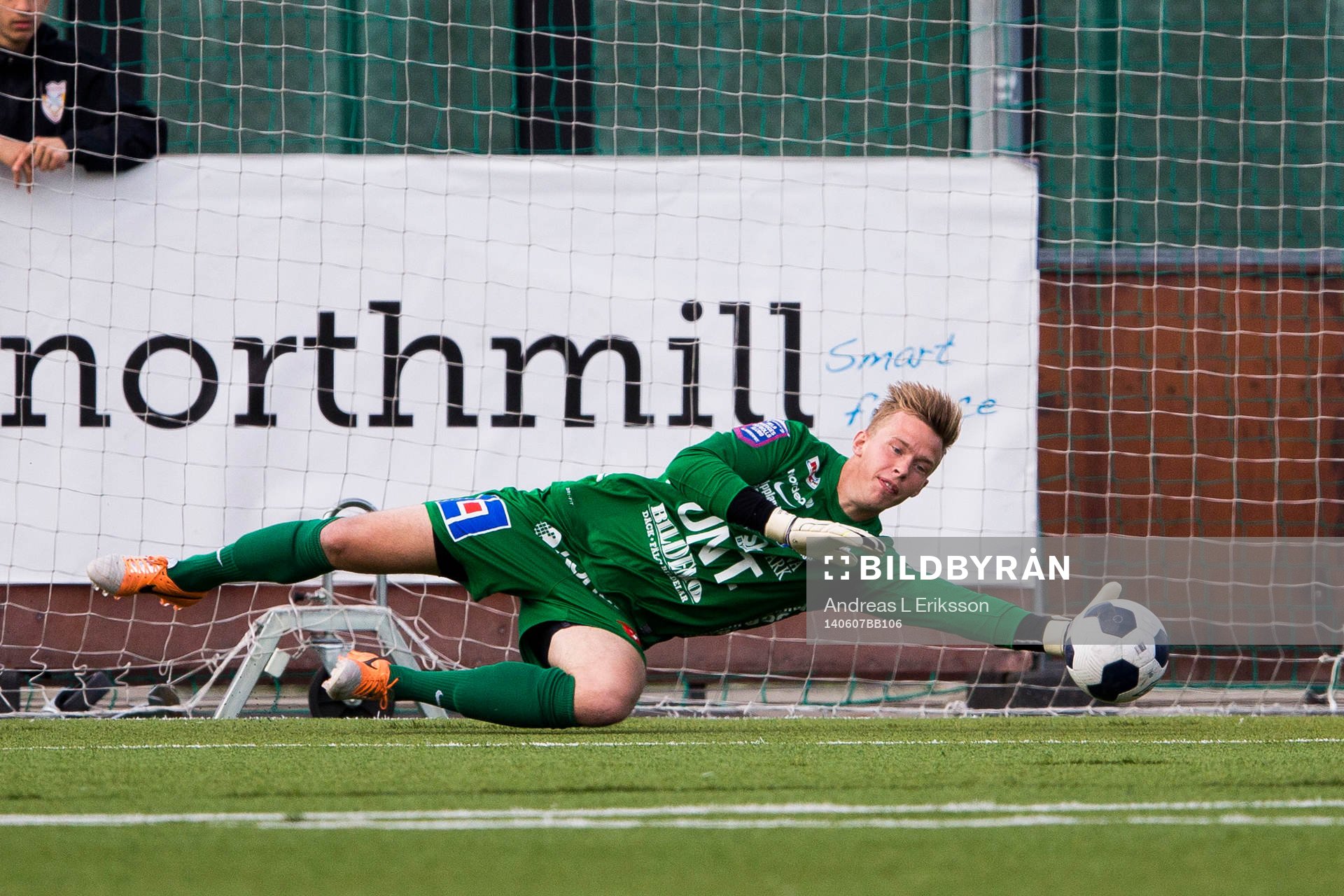 Sirius målvakt Andreas Andersson