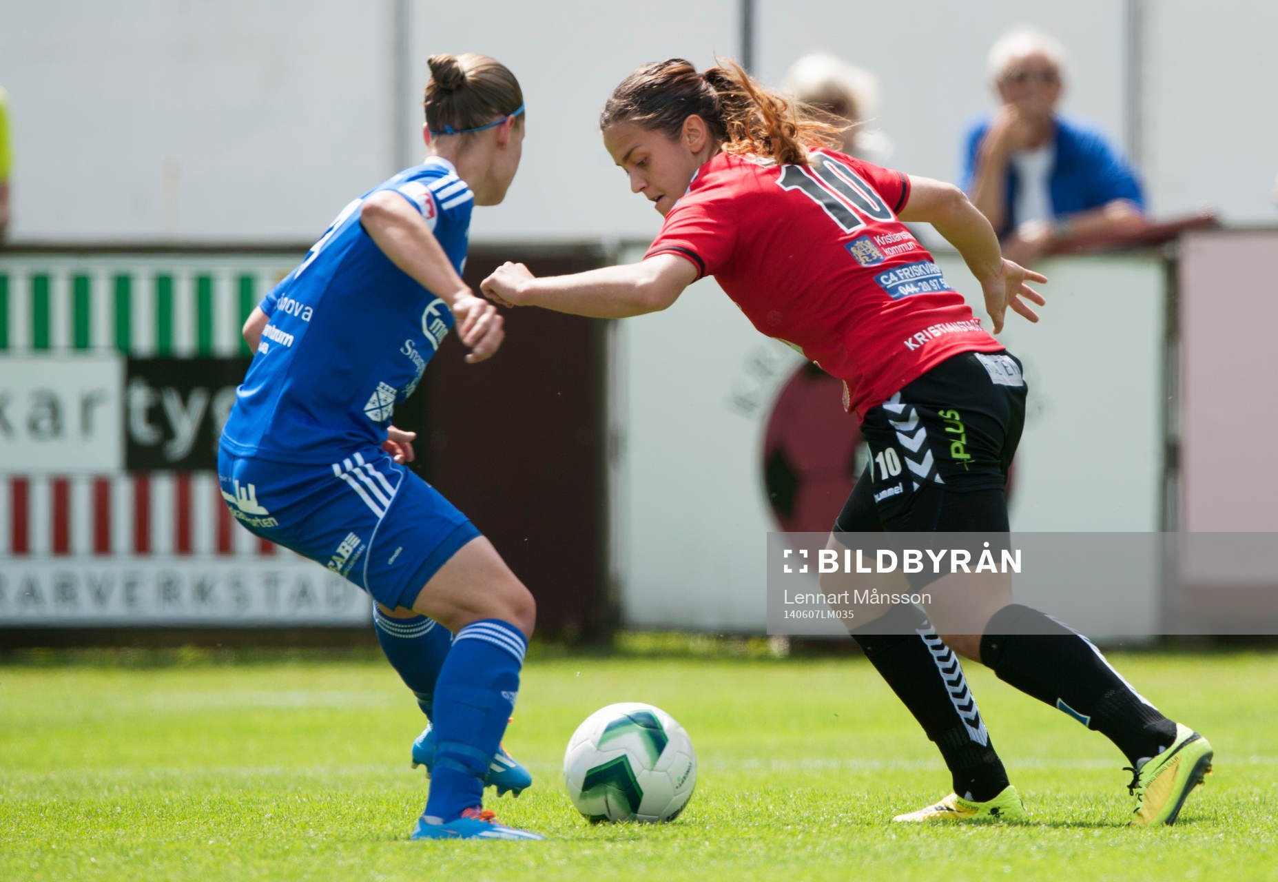 Kristianstads Marija Basunic utmanar Vittsjös Mandy Van