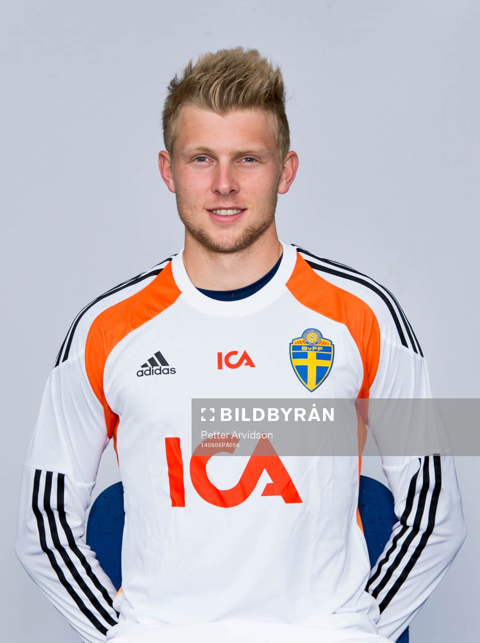 U21 Sveriges målvakt Anton Cajtoft