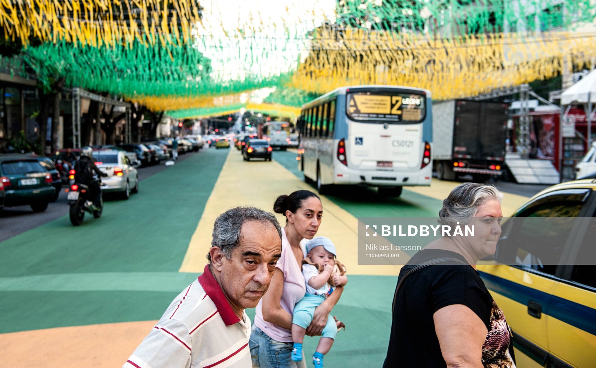 miljöbilder i Rio de Janeiro