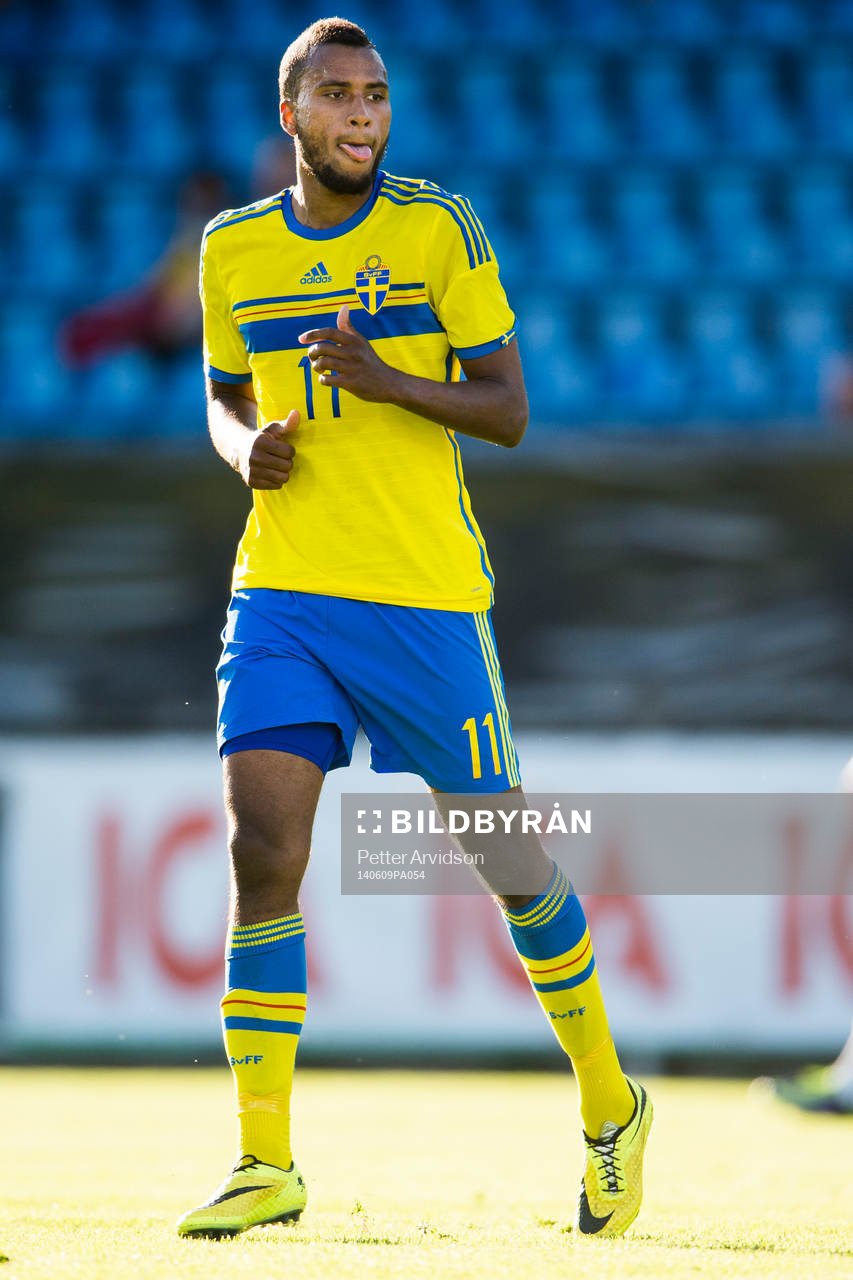 Sveriges Isaac Kiese Thelin