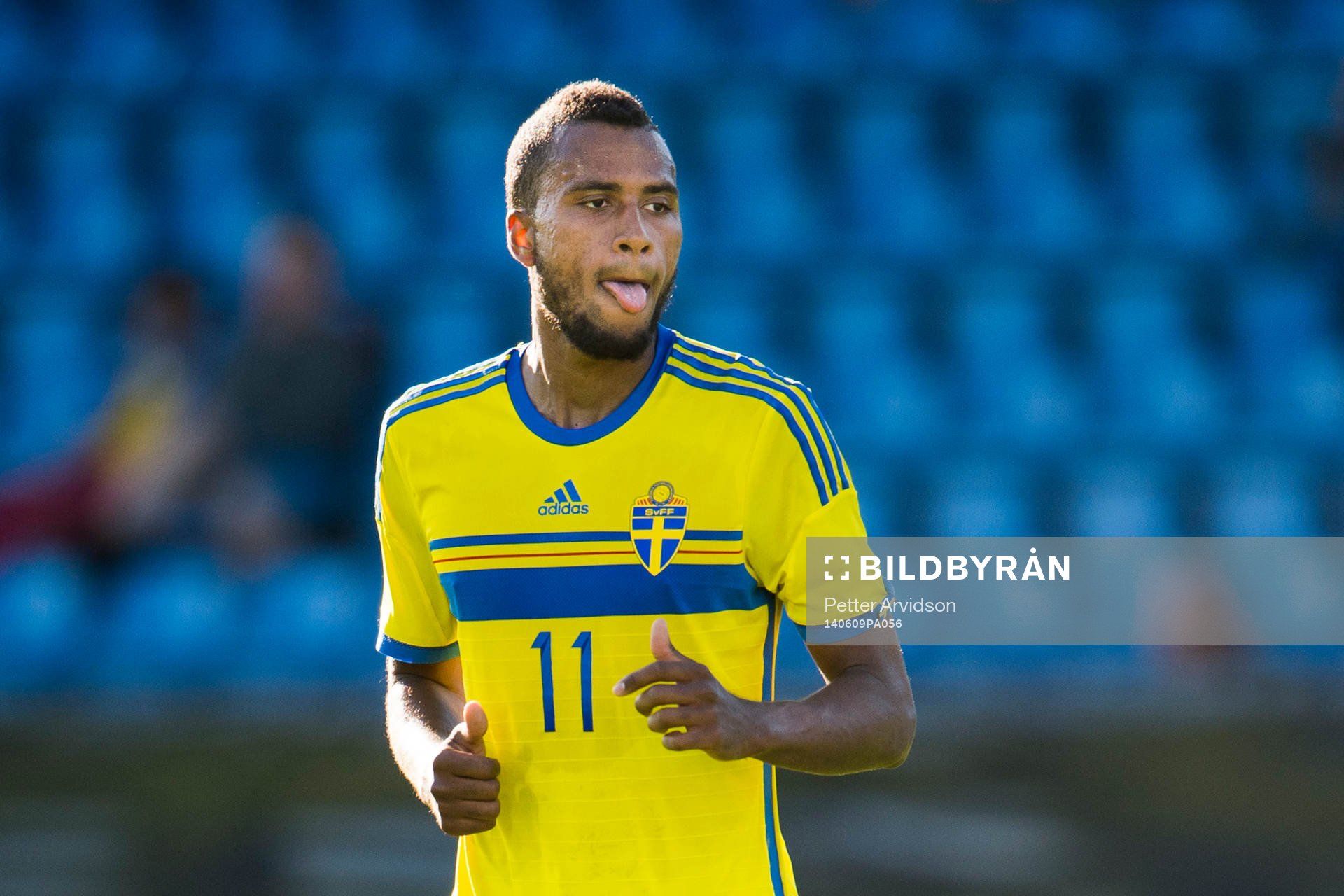 Sveriges Isaac Kiese Thelin