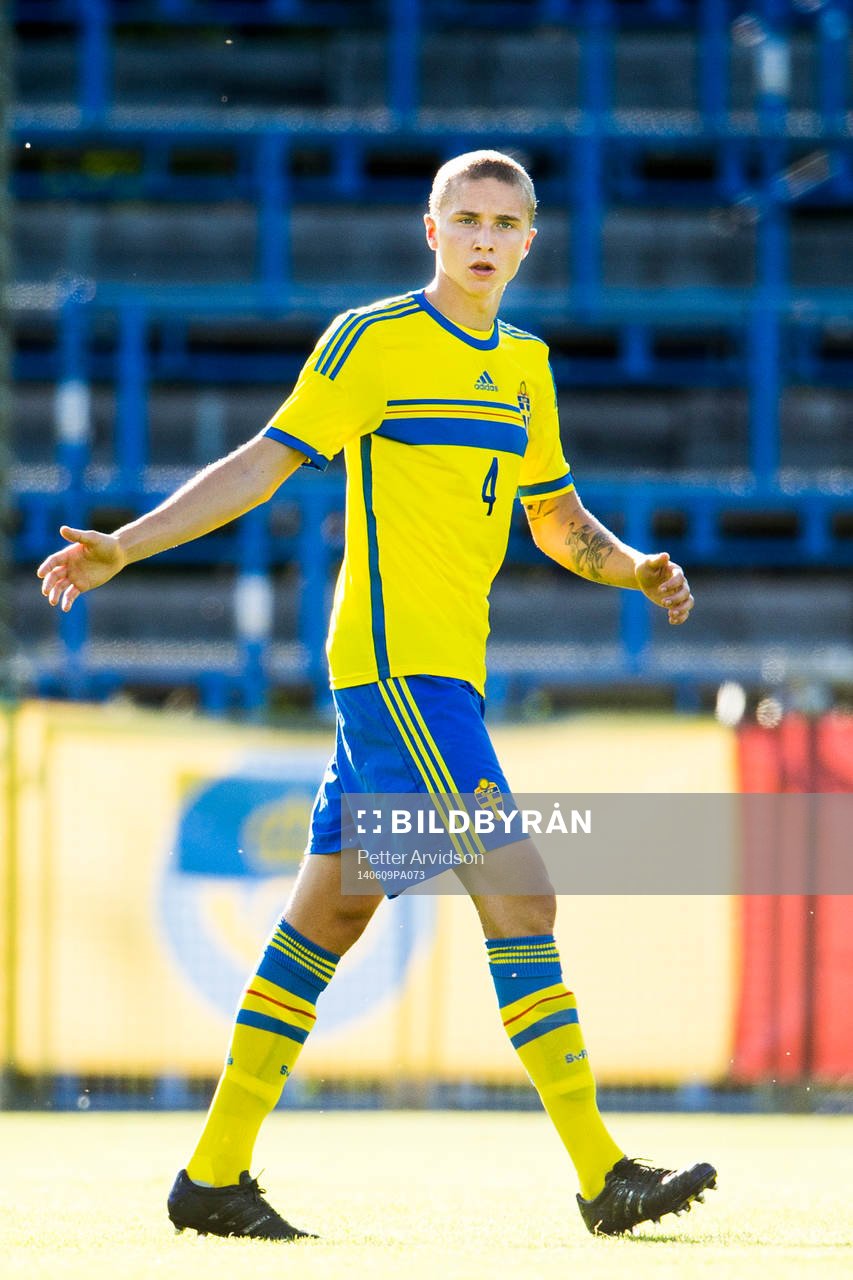 Sveriges Sebastian Holmén