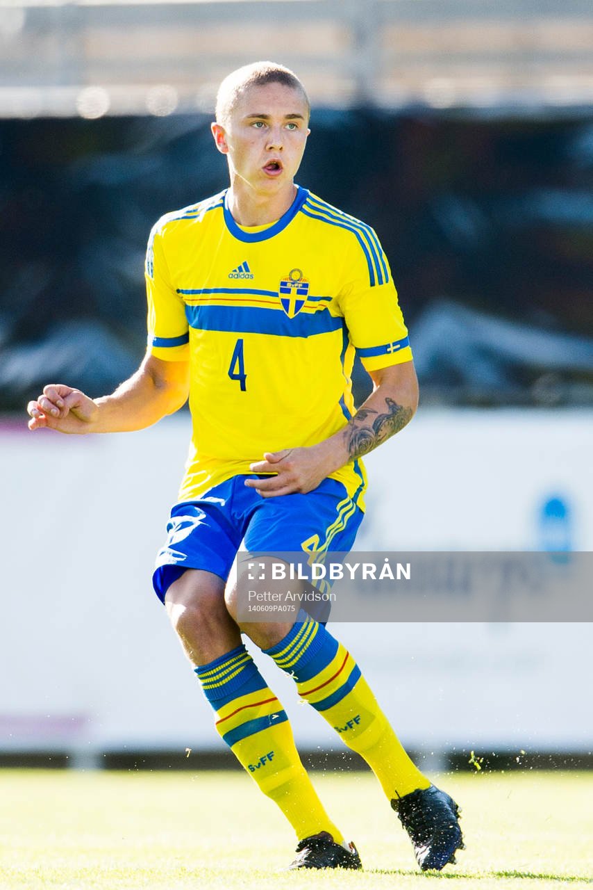 Sveriges Sebastian Holmén