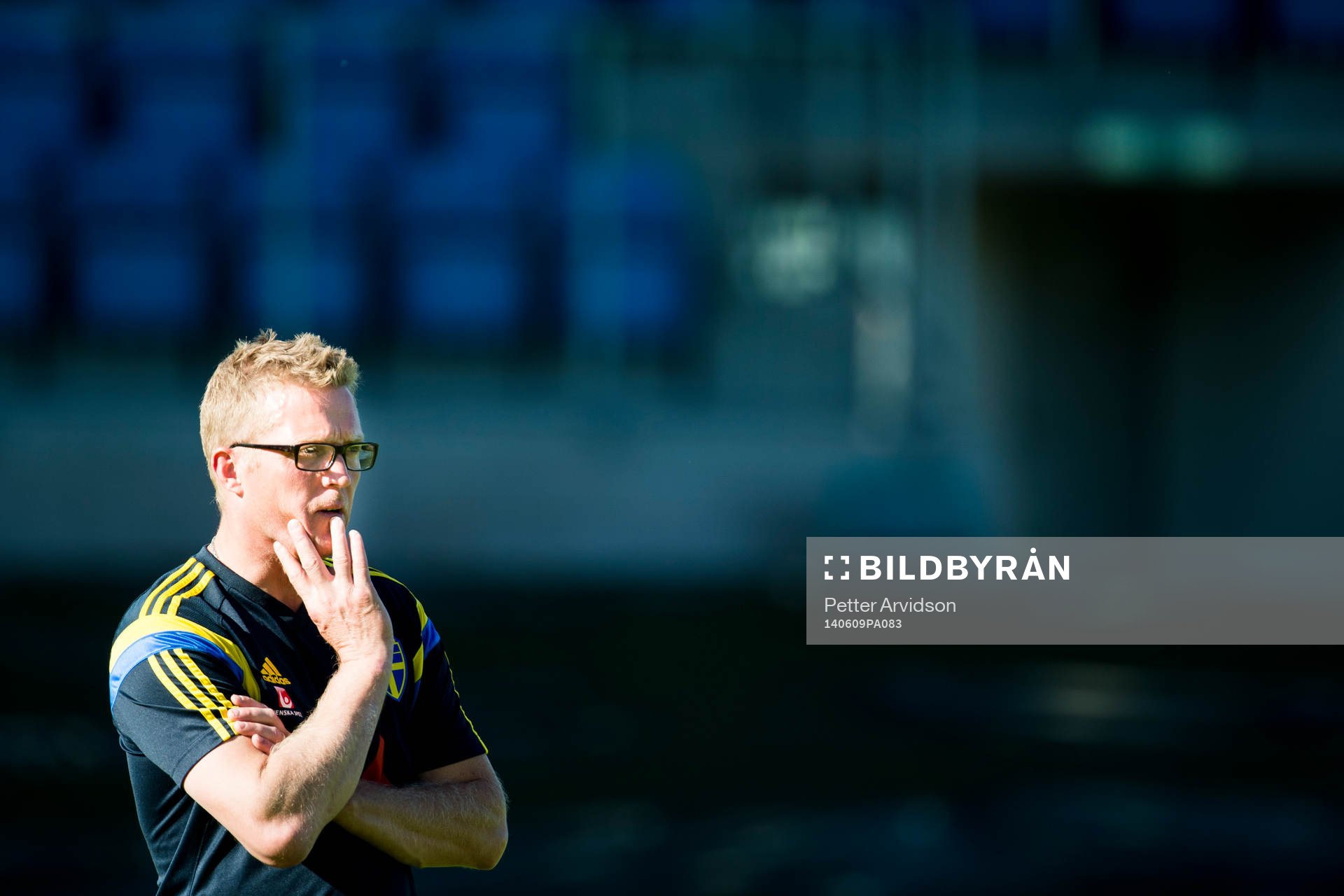 Sveriges målvaktstränare Leif Troedsson