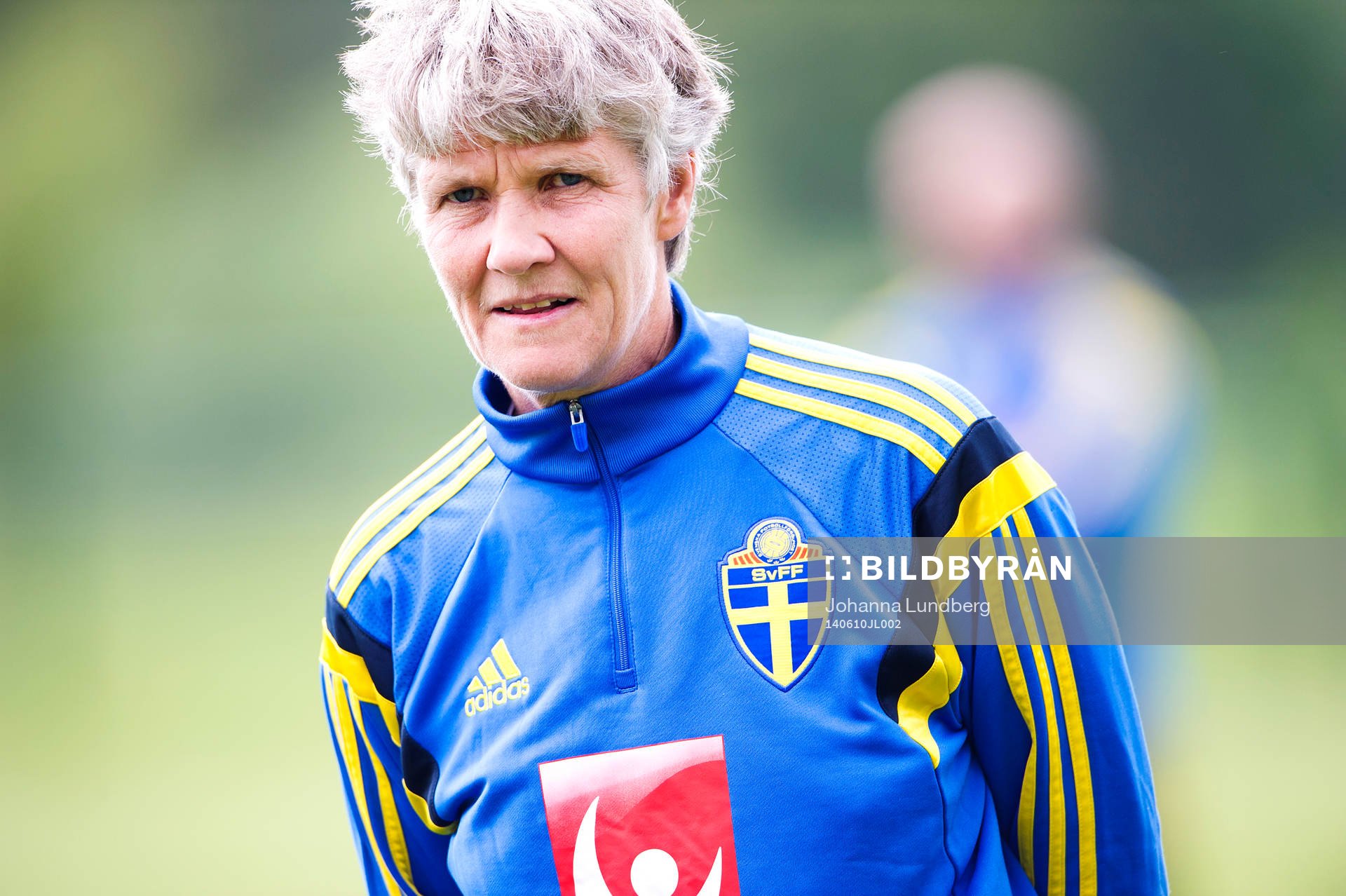 Sveriges förbundskapten Pia Sundhage