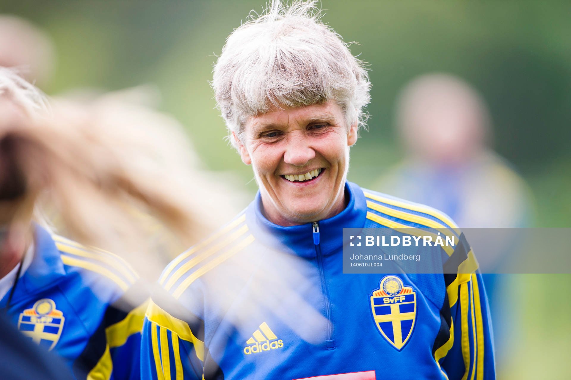 Sveriges förbundskapten Pia Sundhage