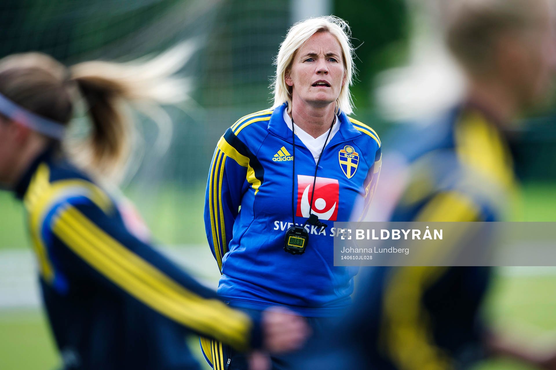Sveriges assisterande förbundskapten Lilie Persson