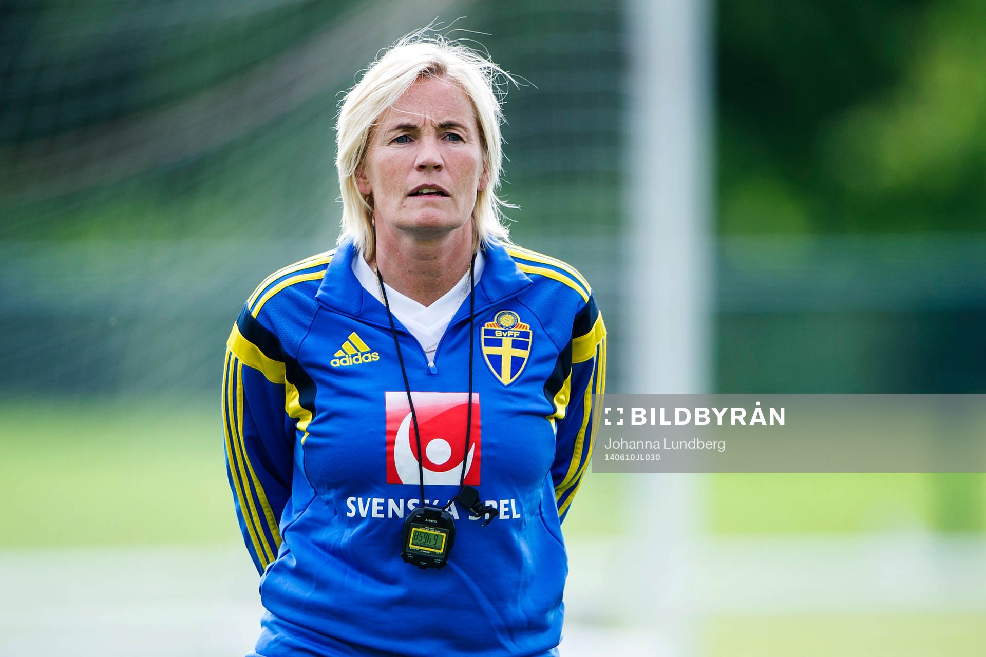 Sveriges assisterande förbundskapten Lilie Persson