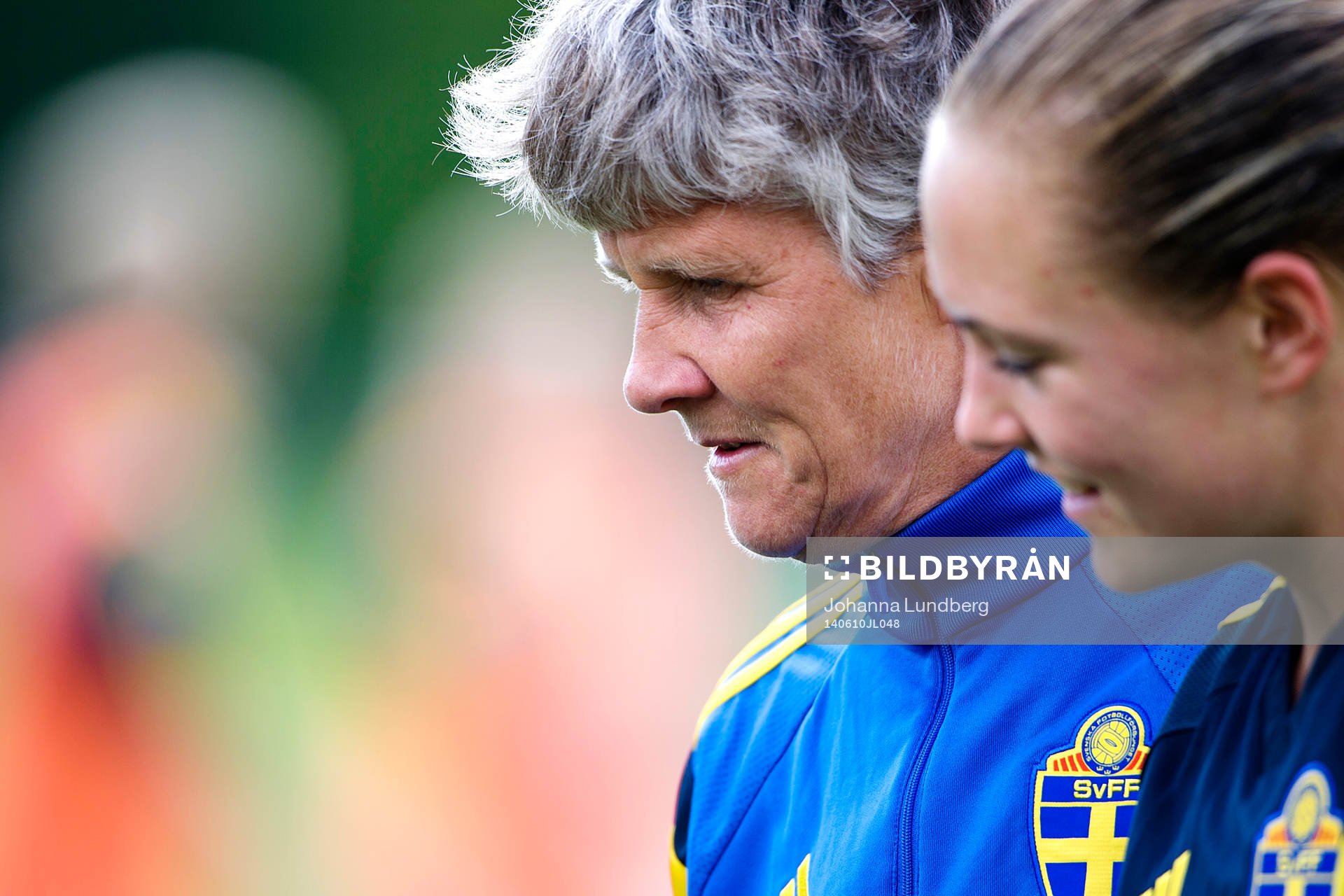 Sveriges förbundskapten Pia Sundhage