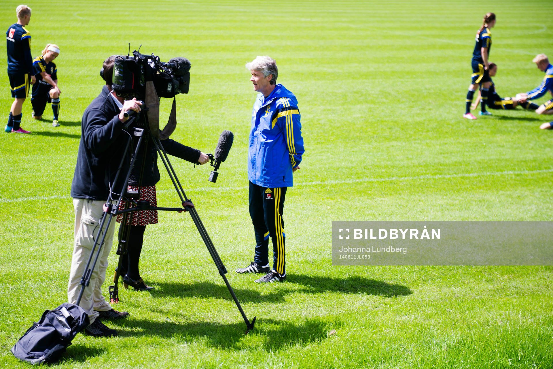 Sveriges förbundskapten Pia Sundhage