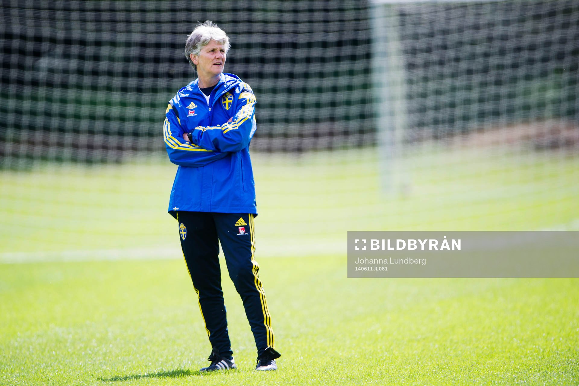 Sveriges förbundskapten Pia Sundhage