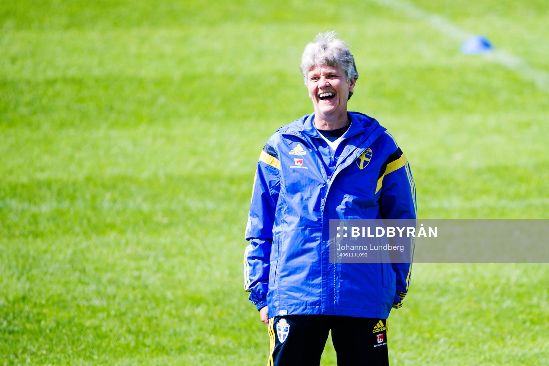 Sveriges förbundskapten Pia Sundhage