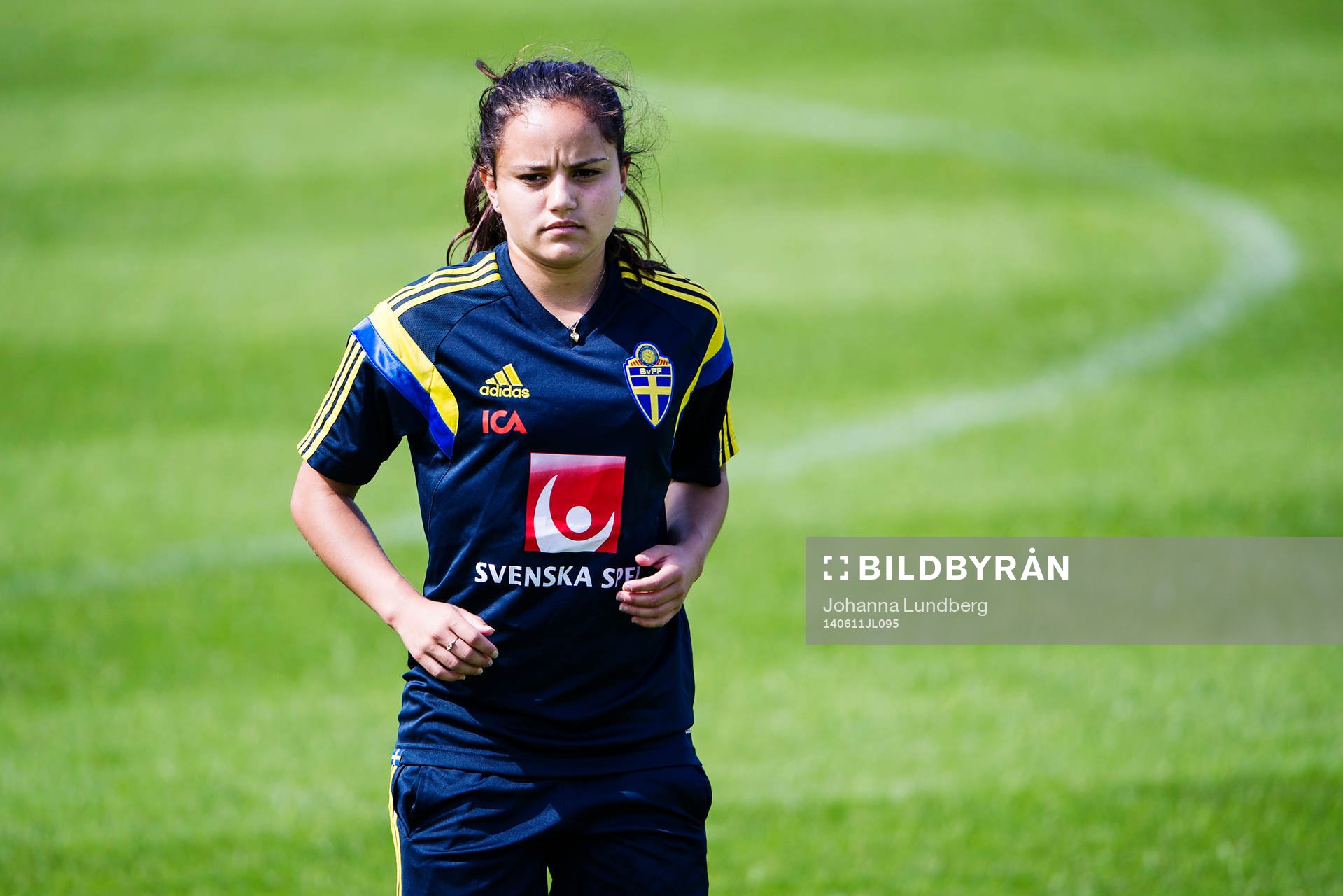 Sveriges Malin Diaz