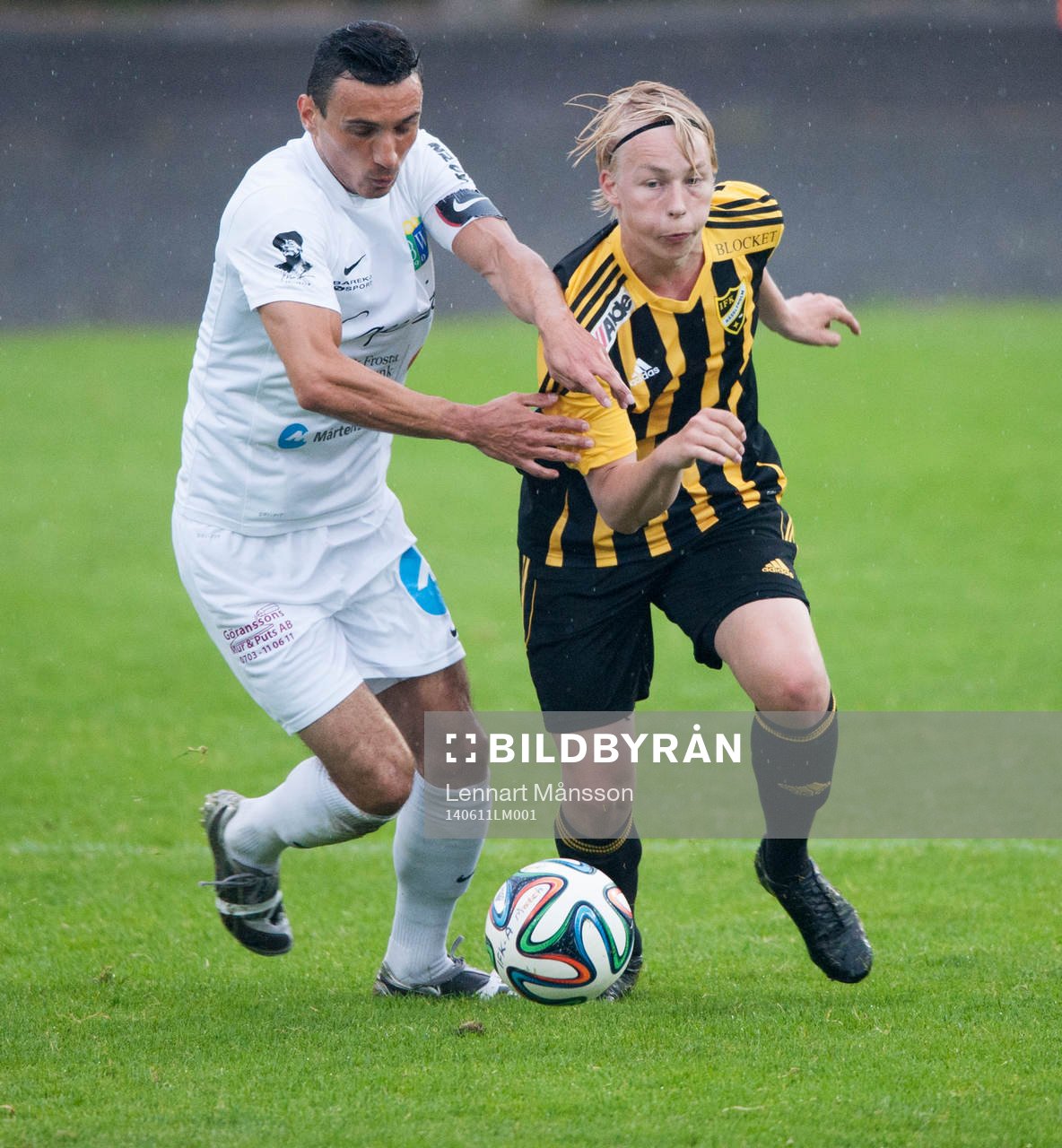 IFK-fostrade Burim Rexhepi i BW90 och IFK Hässleholms