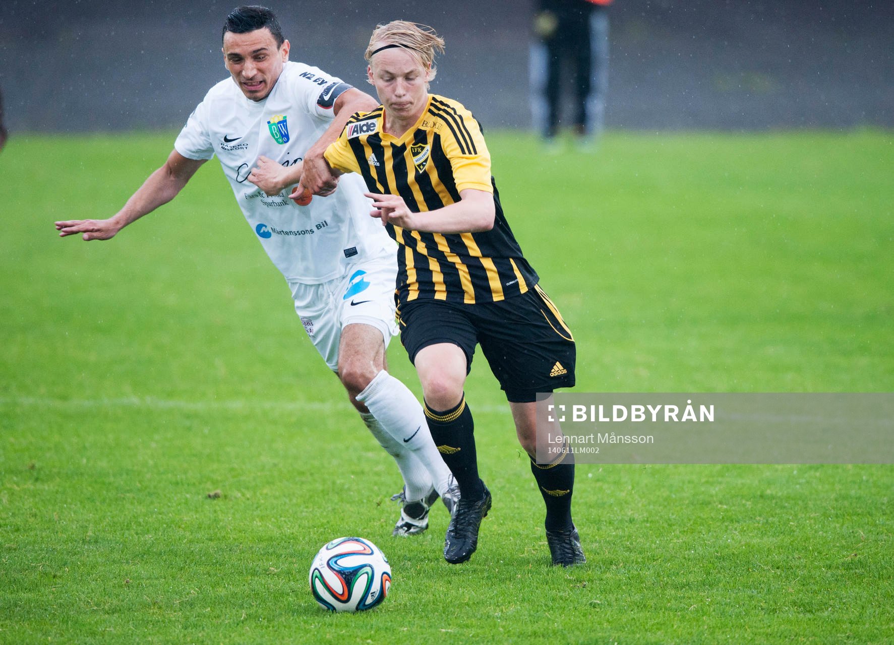 IFK-fostrade Burim Rexhepi i BW90 och IFK Hässleholms