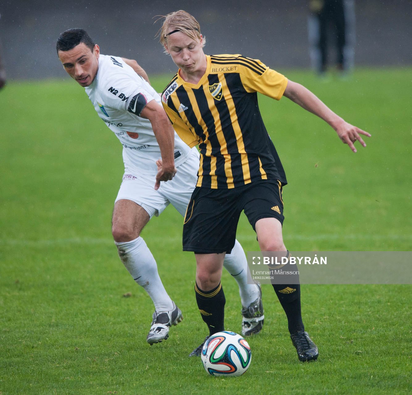 IFK-fostrade Burim Rexhepi i BW90 och IFK Hässleholms