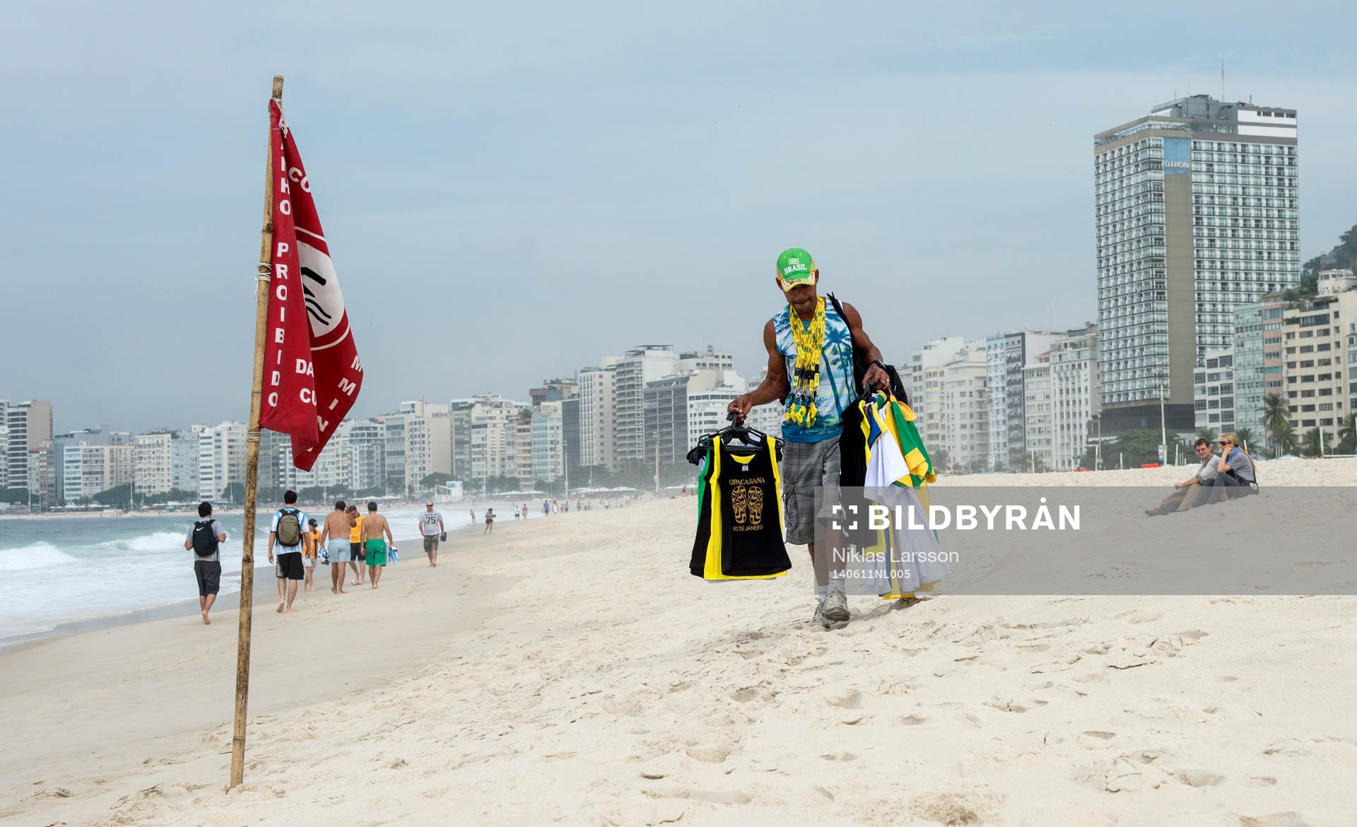 Miljöbilder på Copacabana