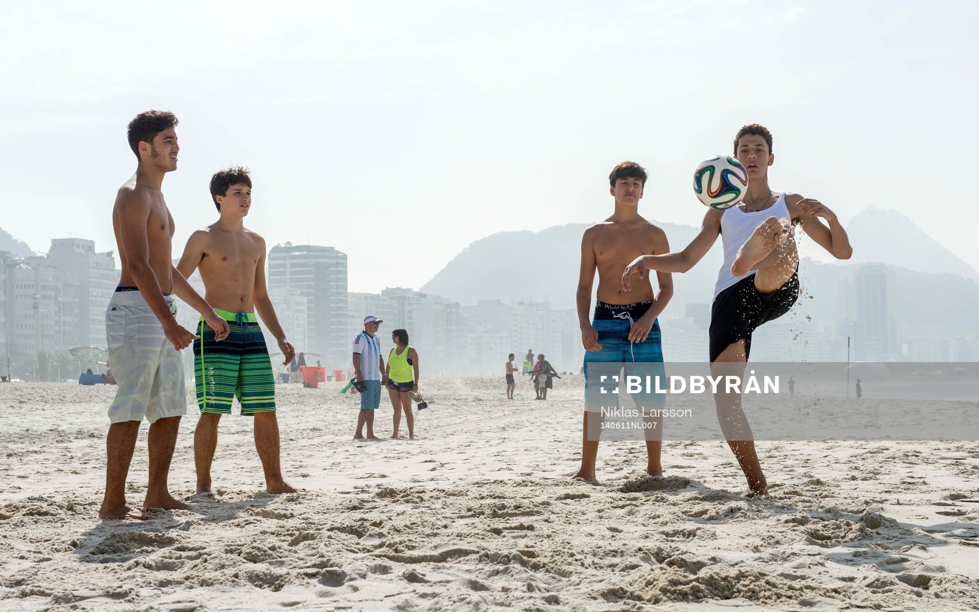 Miljöbilder på Copacabana